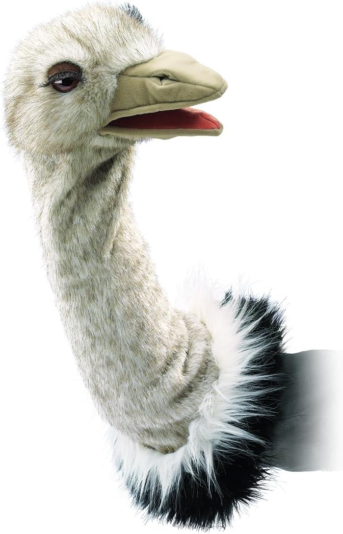 Folkmanis Ostrich Stage Puppet - immagine 1