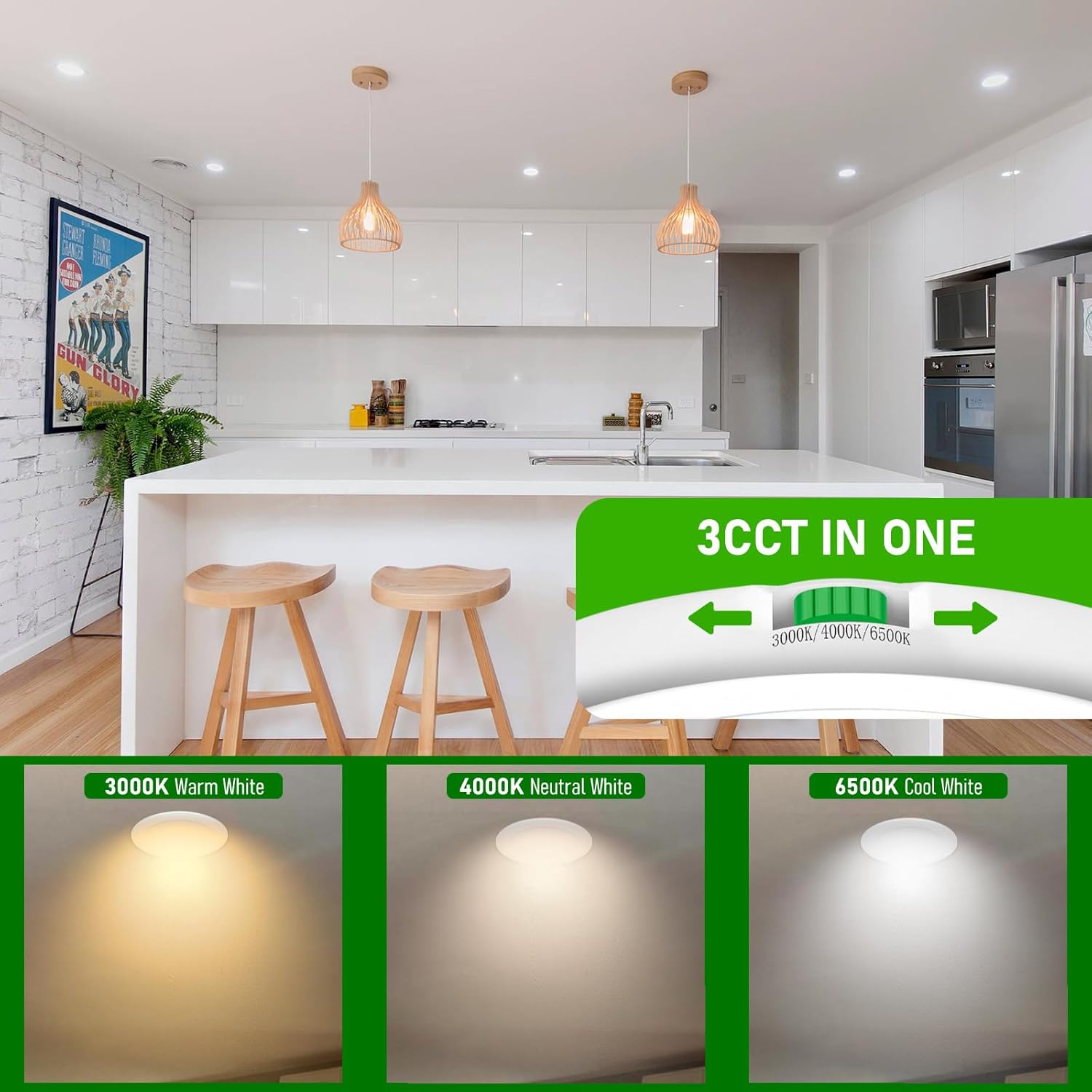 Faretti LED da Incasso per Cartongesso 7W 230V Set 12 - immagine 5