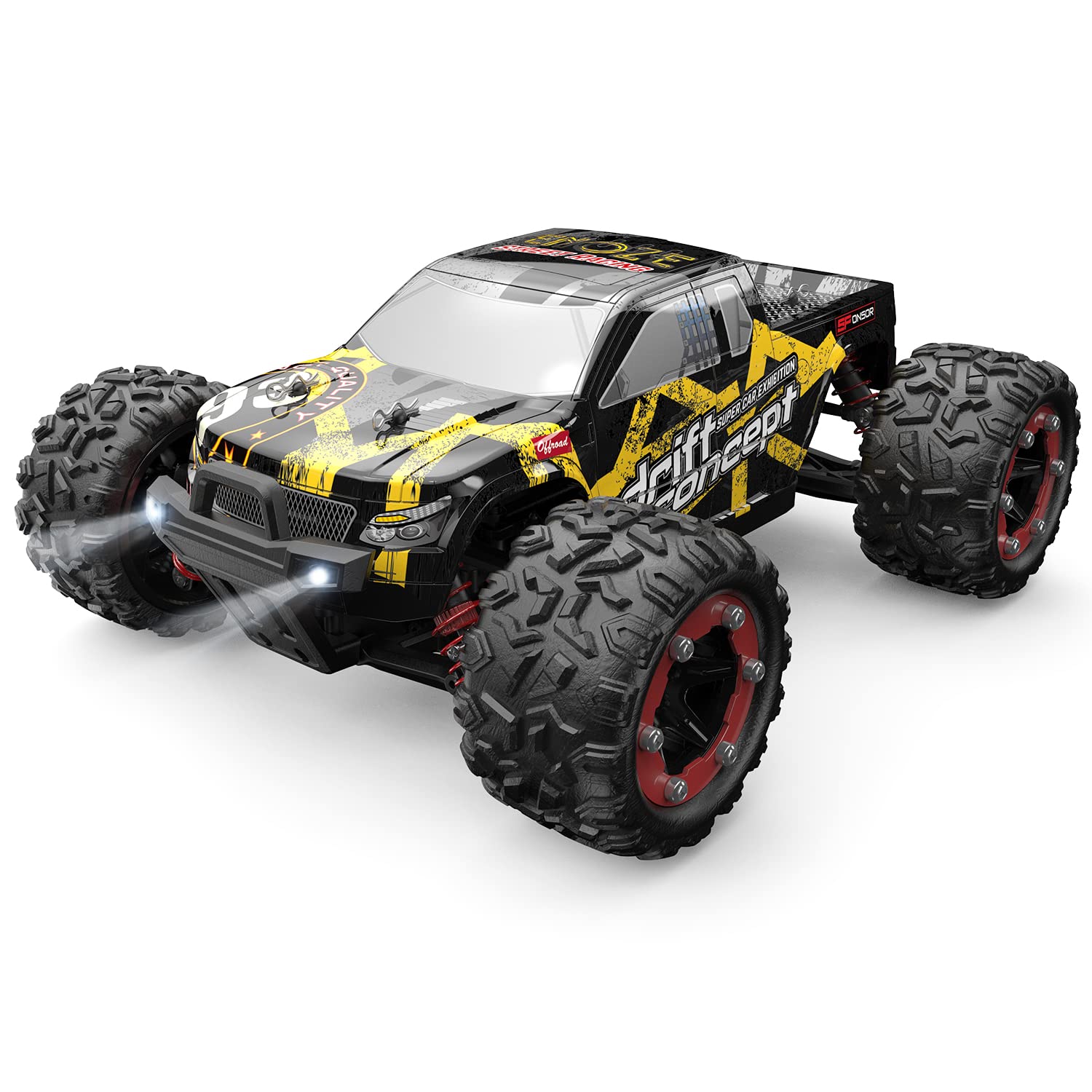 DEERC Auto Telecomandata 1:18 Brushless 60 km/h