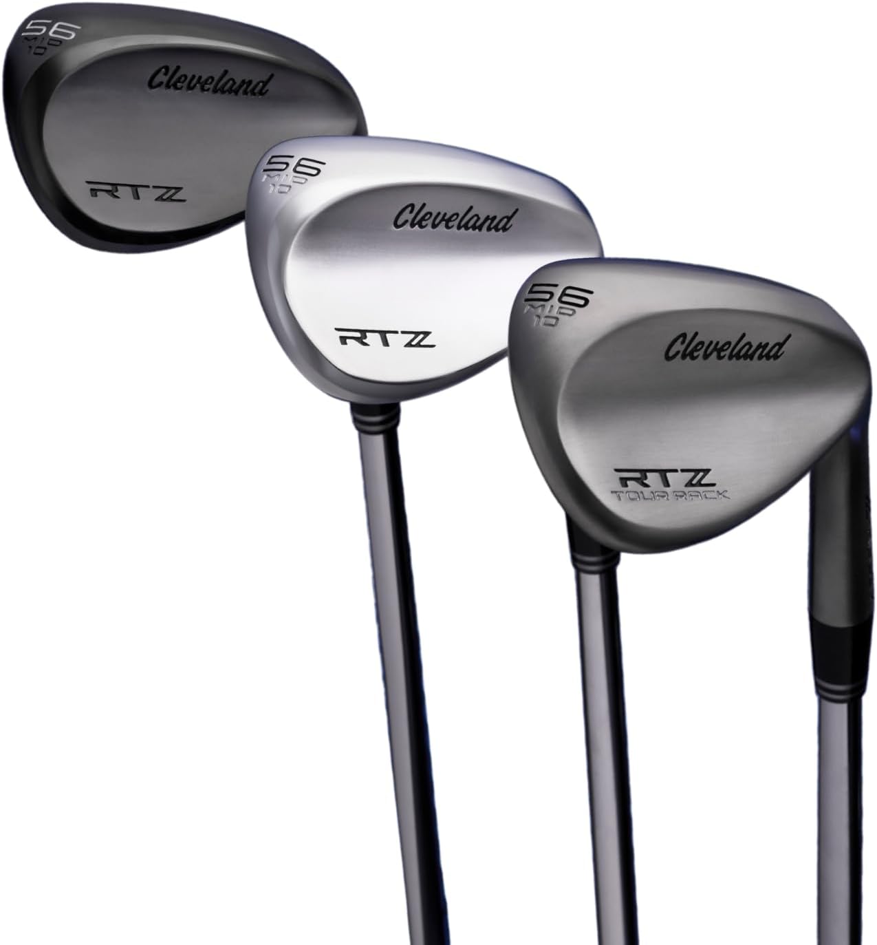 Cleveland Golf RTZ BKS 60 Mid RH, Zeppa Uomo, Raso Nero - immagine 5