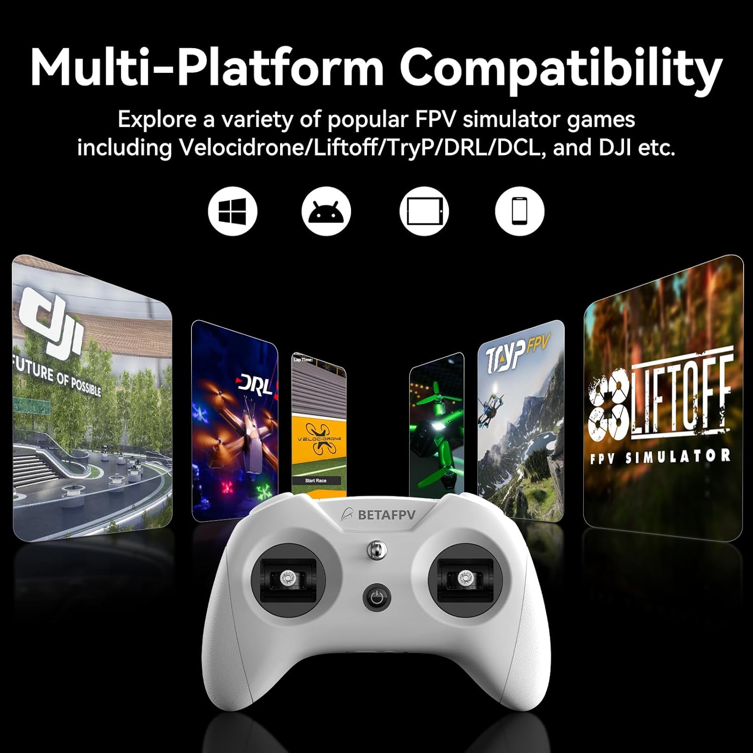 Betafpv ELRS LiteRadio 3 Radio Transmitter RC Controller - immagine 3