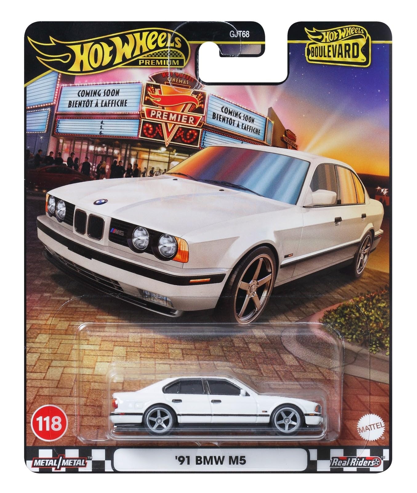 Hot Wheels - Premium Boulevard - 91 BMW M5/Giocattoli