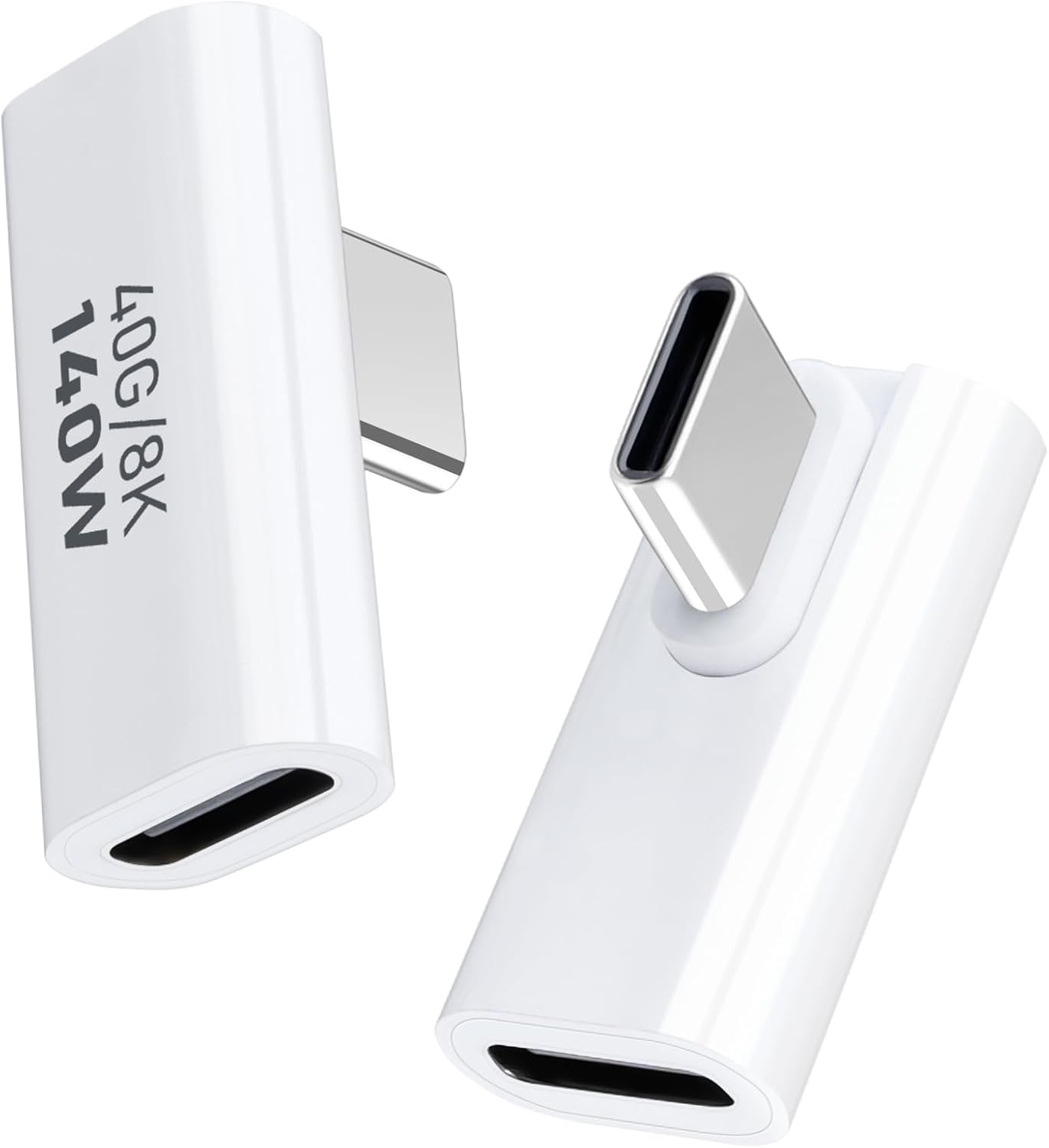 Adattatore USB C 40 Gbps 90 Gradi (2 pezzi) - immagine 1