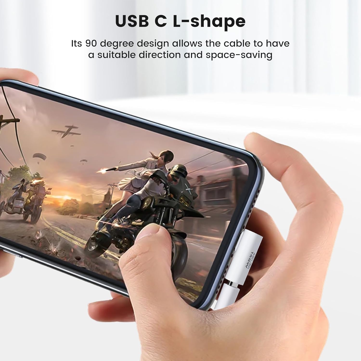 Adattatore USB C 40 Gbps 90 Gradi (2 pezzi) - immagine 5