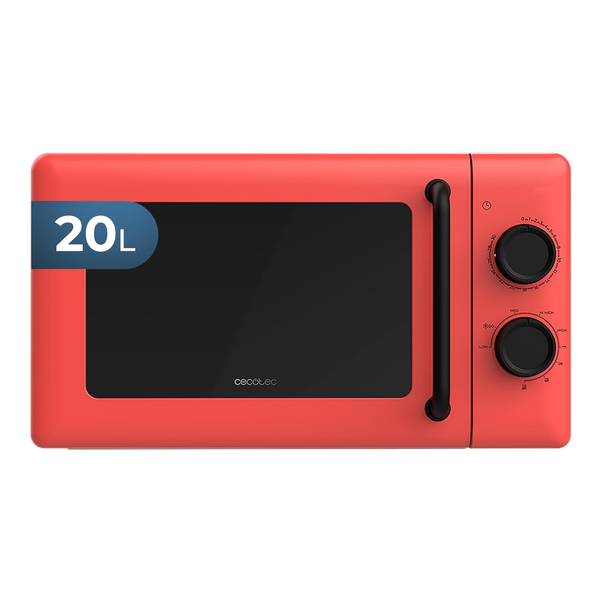 Cecotec Proclean 3110 Red - Forno Microonde con Grill 20L