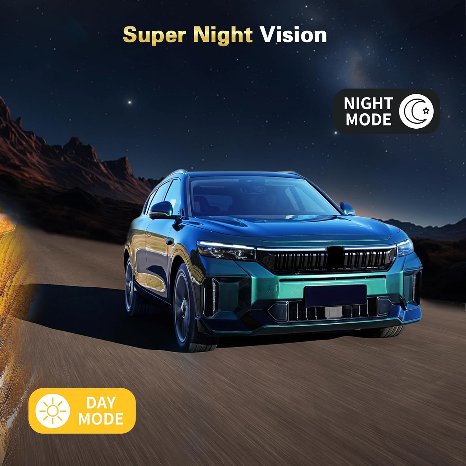 Dash Cam Full HD 1080P 4 Canali 360° - immagine 5