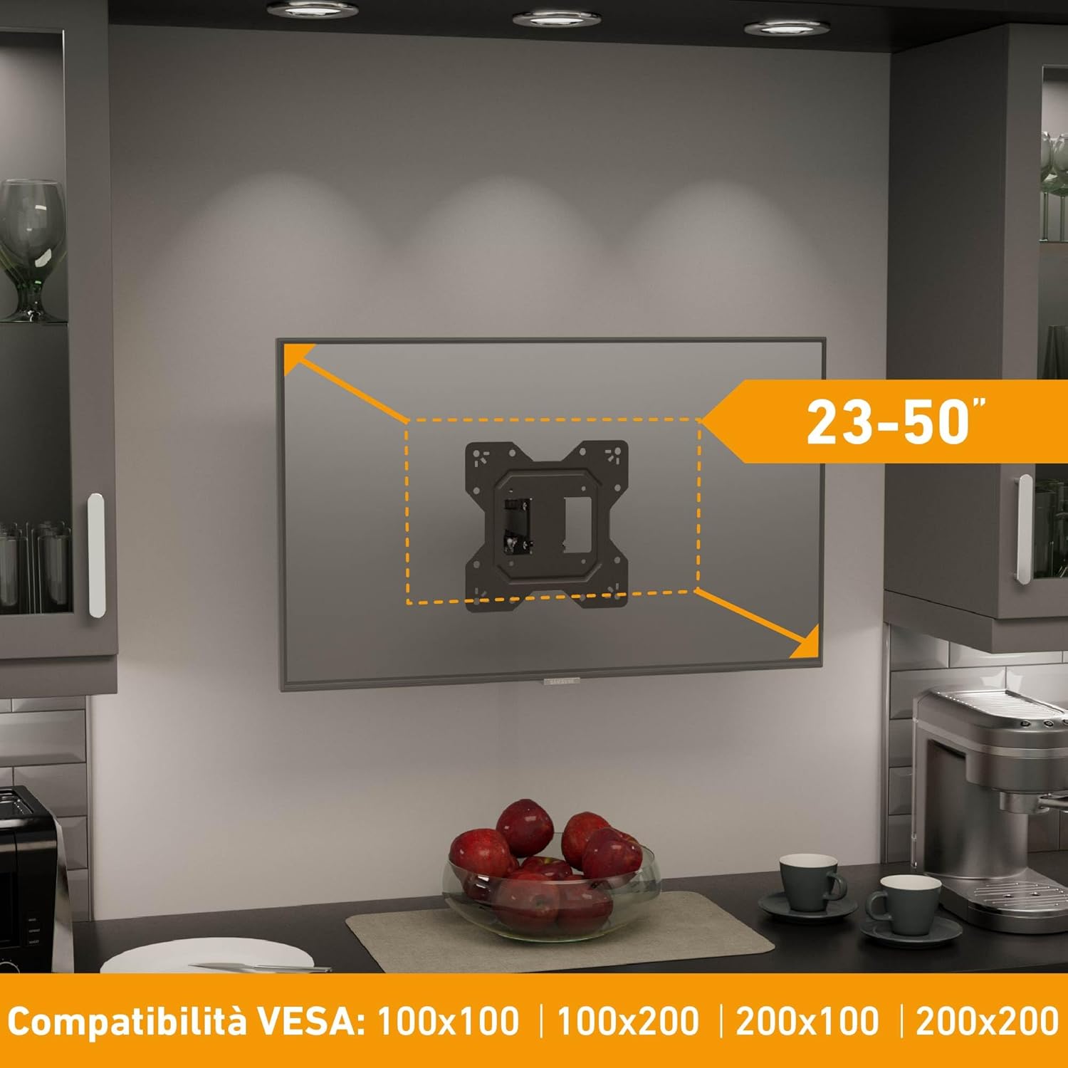 D-line Supporto Parete TV 23-50 Pollici - immagine 3
