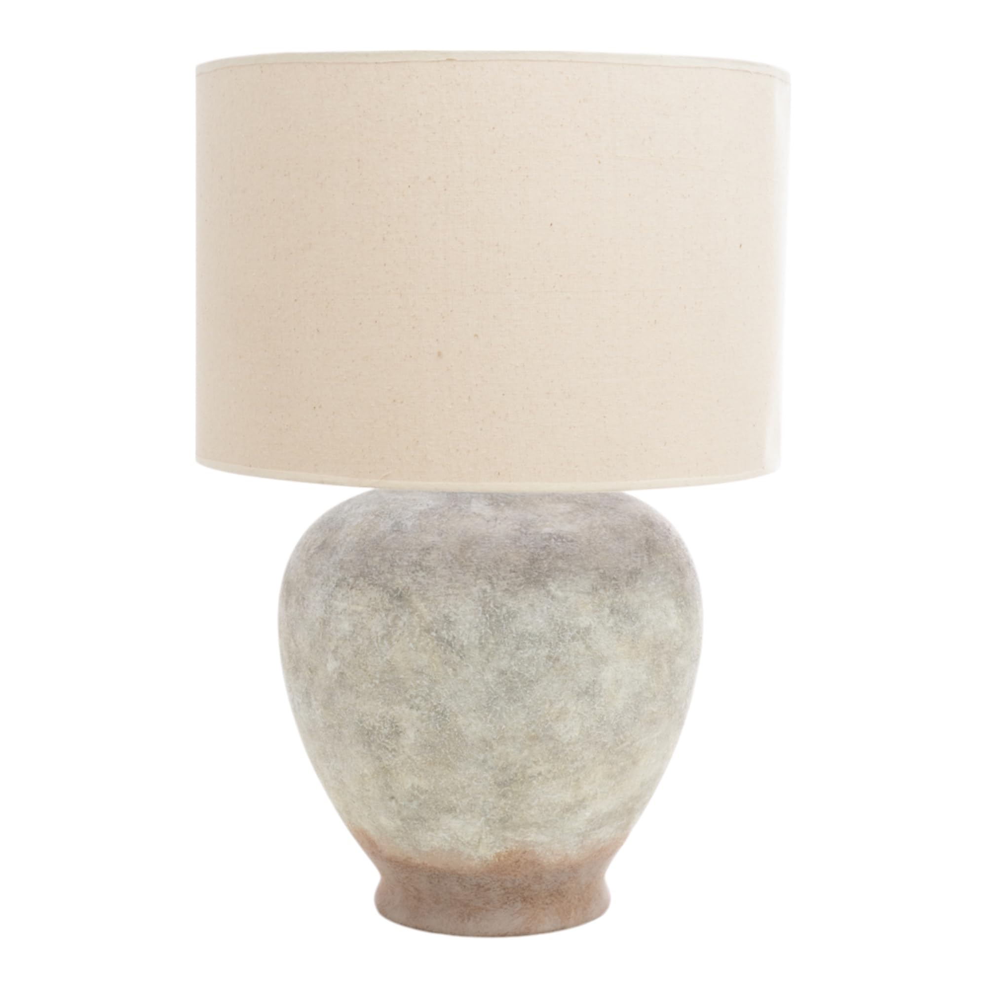 LAMPARA CERAMICA C/PANTALLA 220V. E27