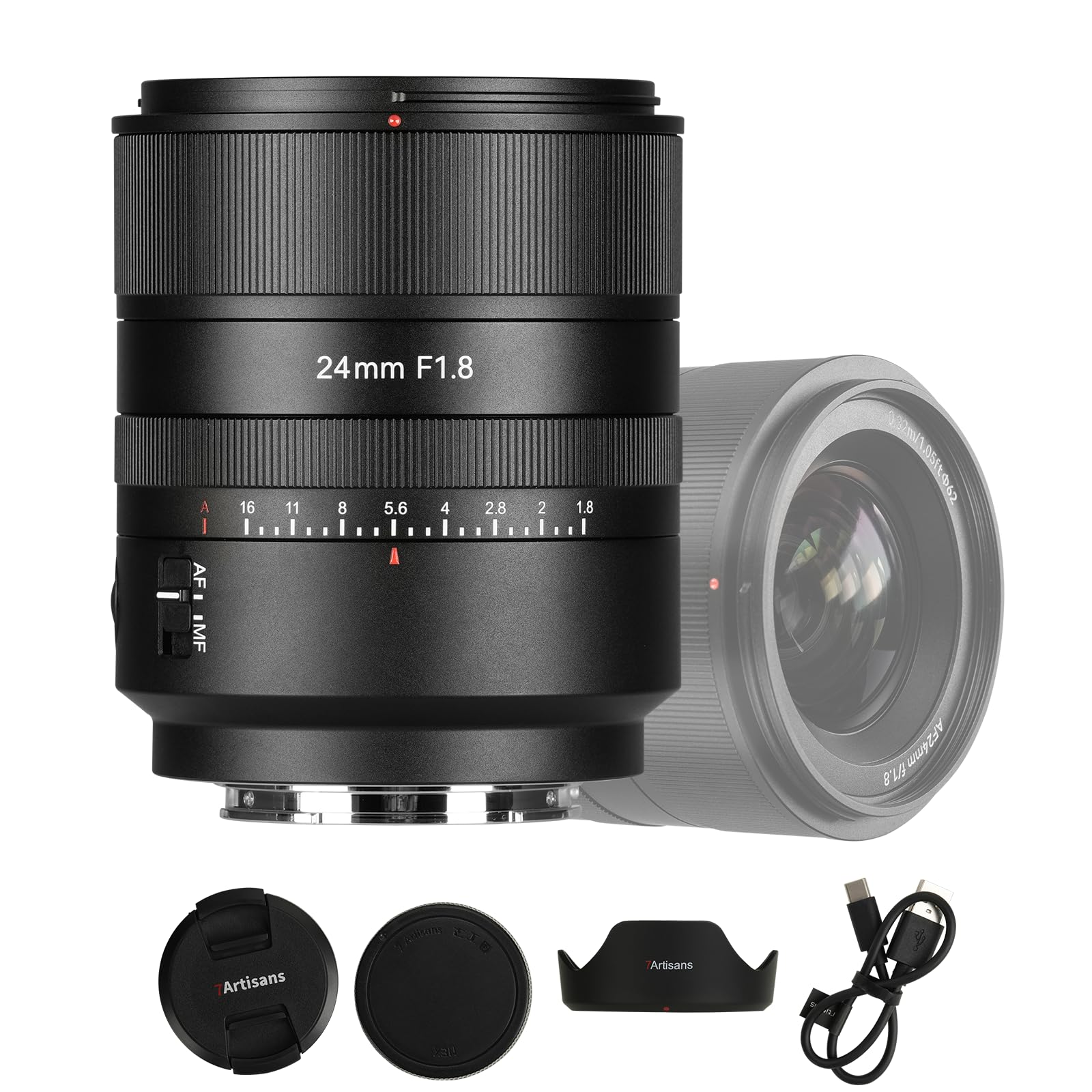 7artisans AF Obiettivo Autofocus F1.8 24mm per Nikon Z