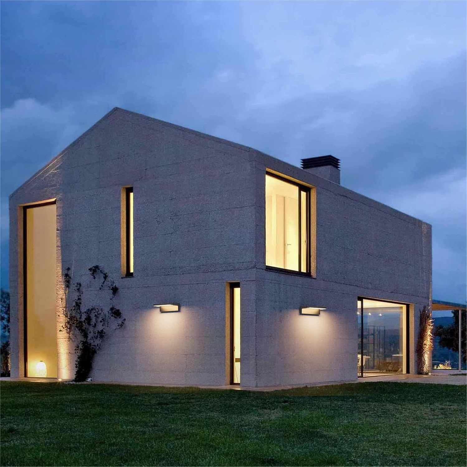 Klighten Applique da Esterno LED IP65 45W, Antracite - immagine 6