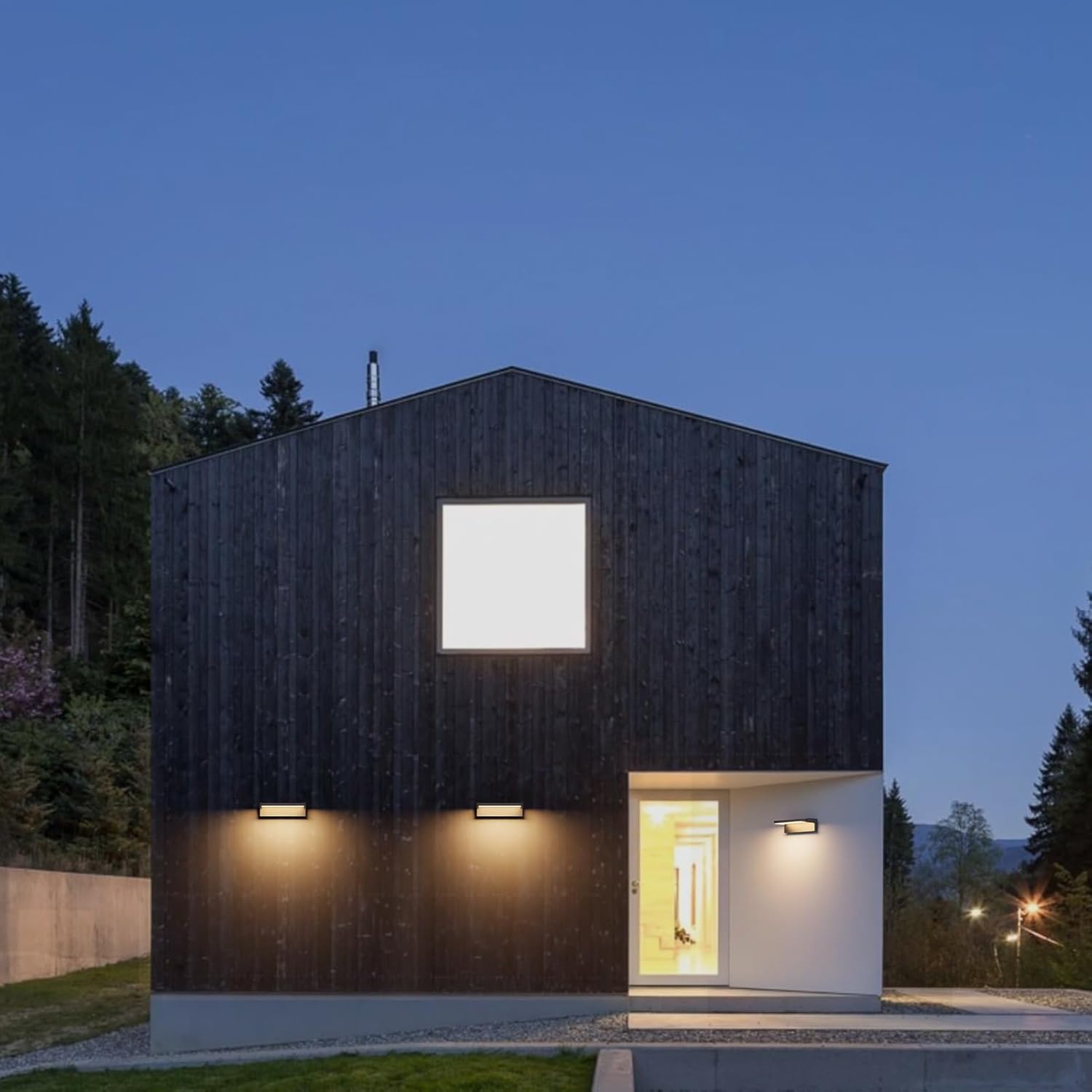 Klighten Applique da Esterno LED IP65 45W, Antracite - immagine 7