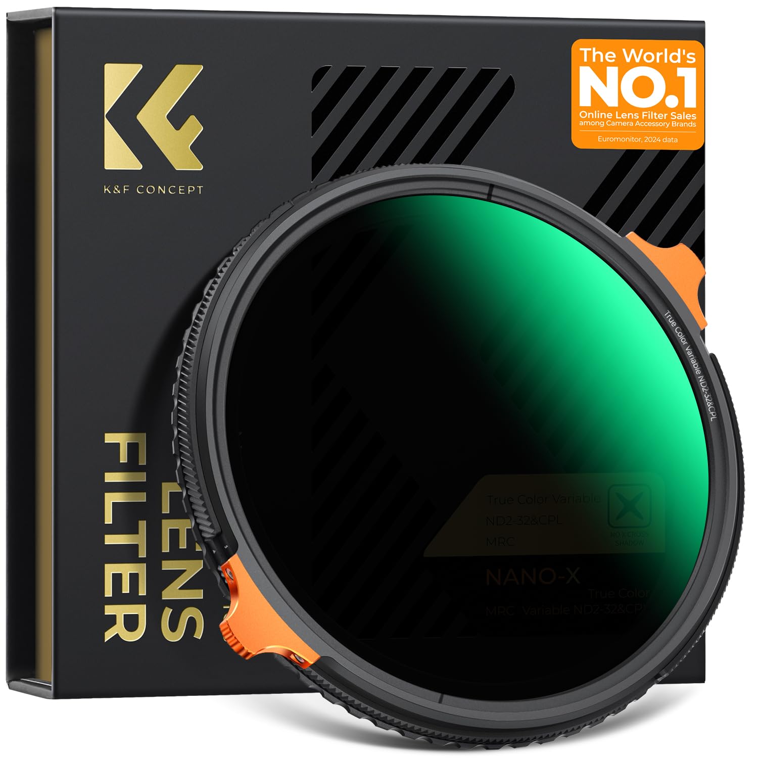 K&f Concept Nano-Xcel Filtro ND2-32 & CPL 105mm 2 in 1