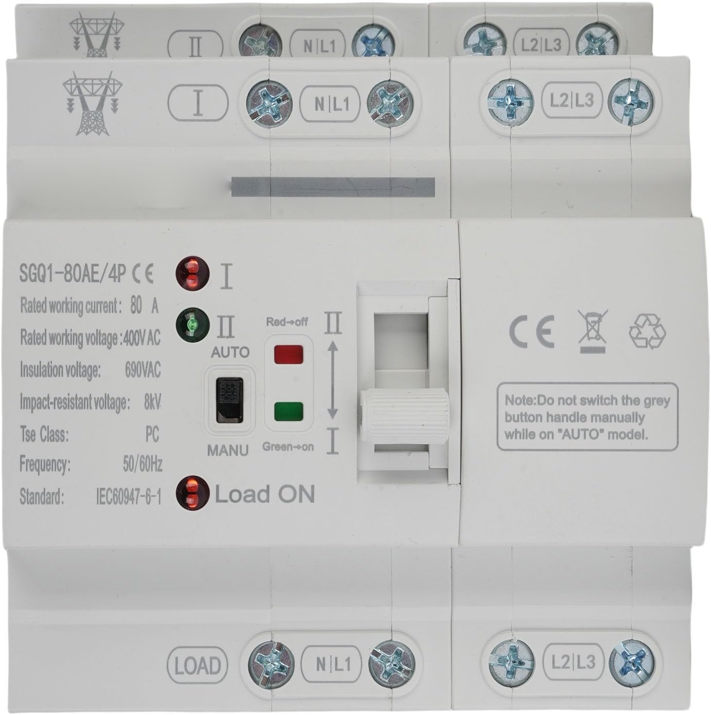 Interruttore di Trasferimento Automatico 400V 80A - immagine 1