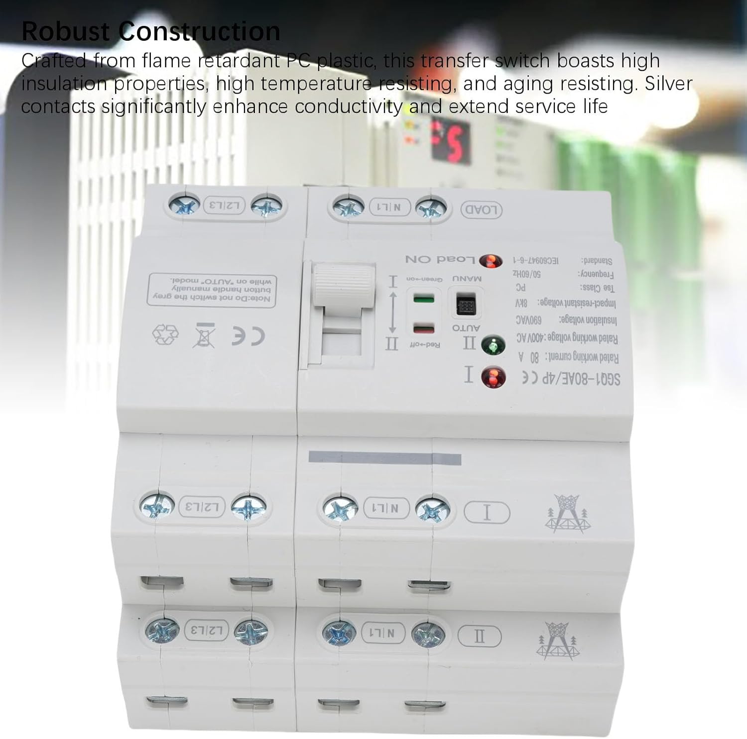 Interruttore di Trasferimento Automatico 400V 80A - immagine 4