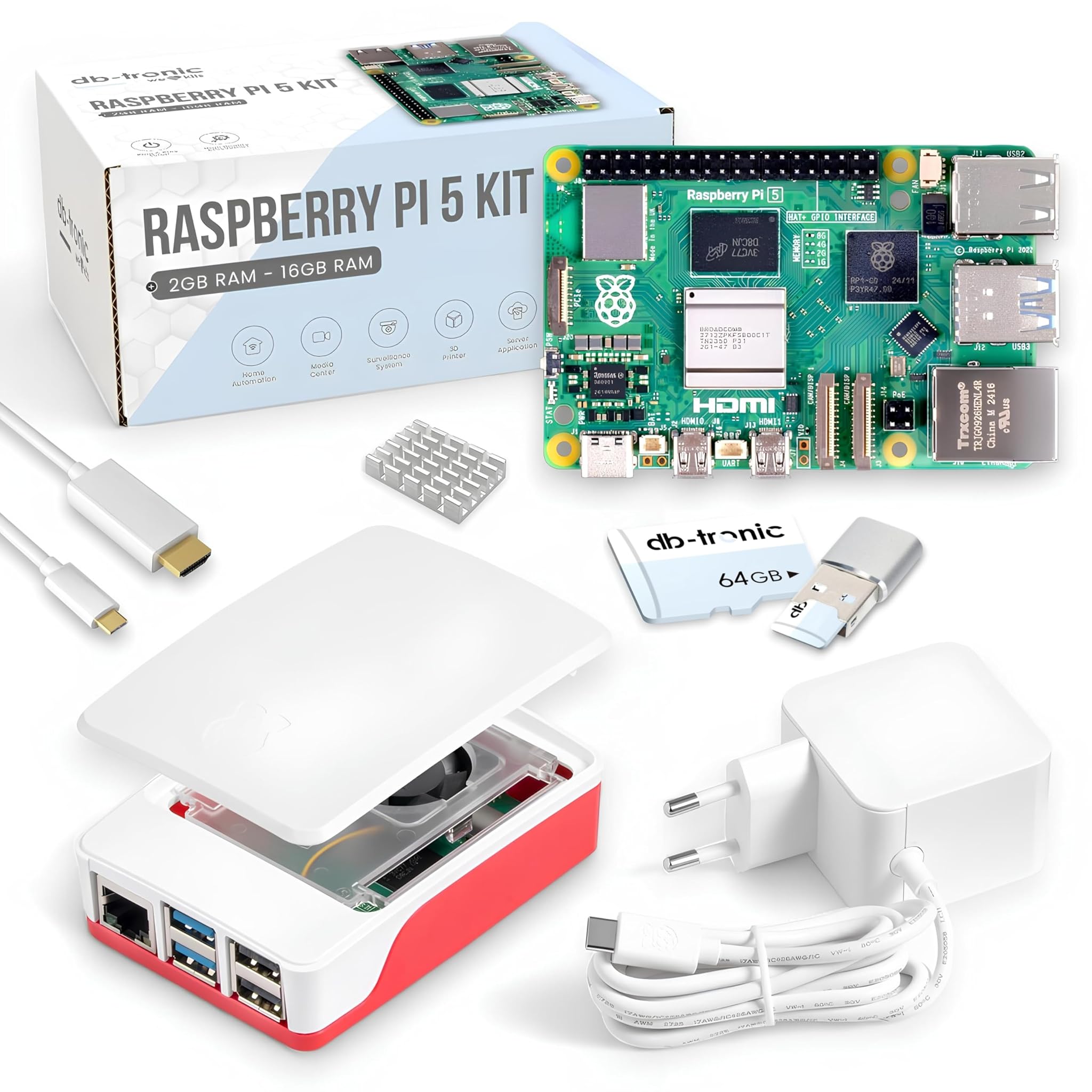 Raspberry Pi 5 4 GB Starter Kit