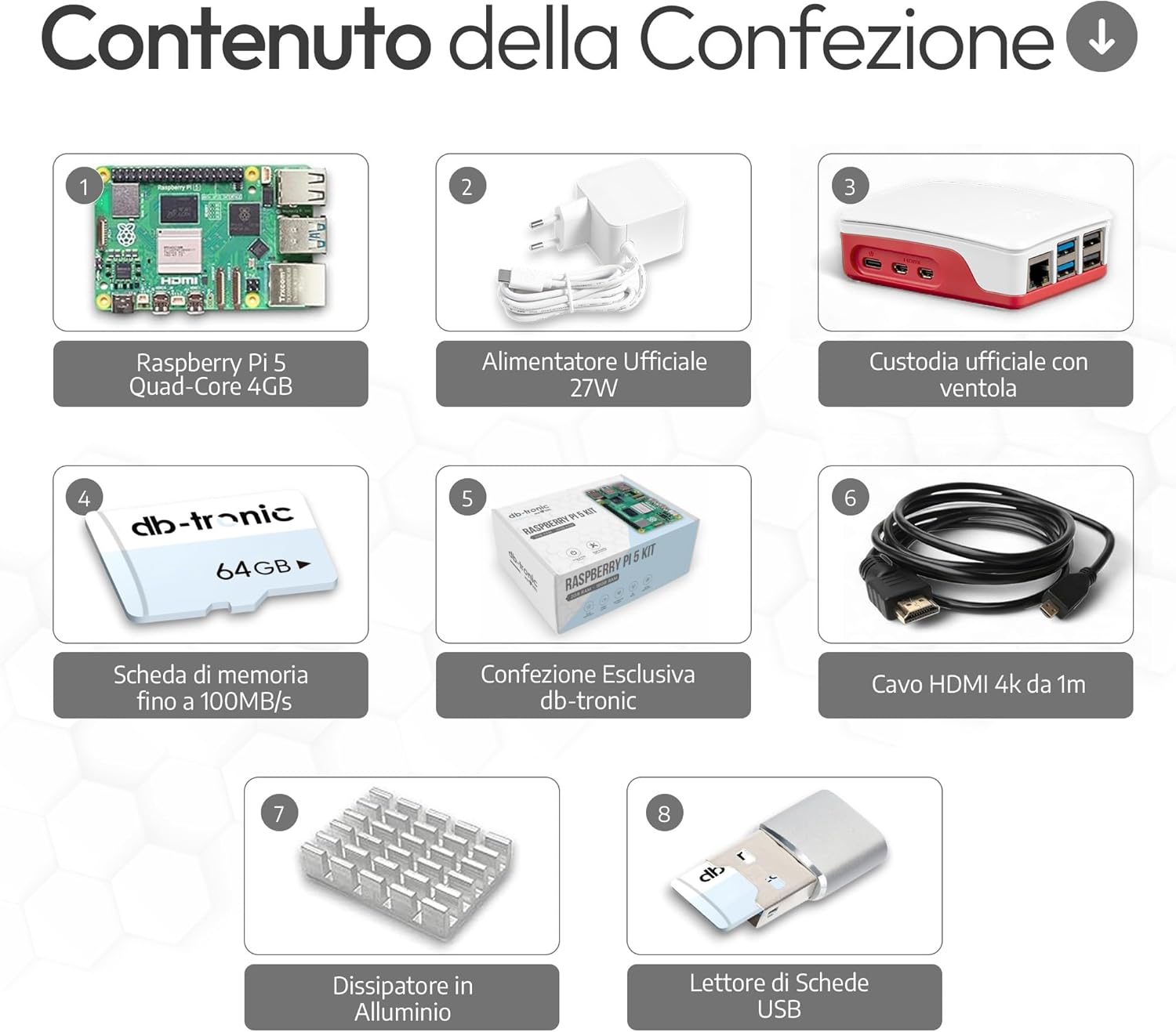 Raspberry Pi 5 4 GB Starter Kit - immagine 3