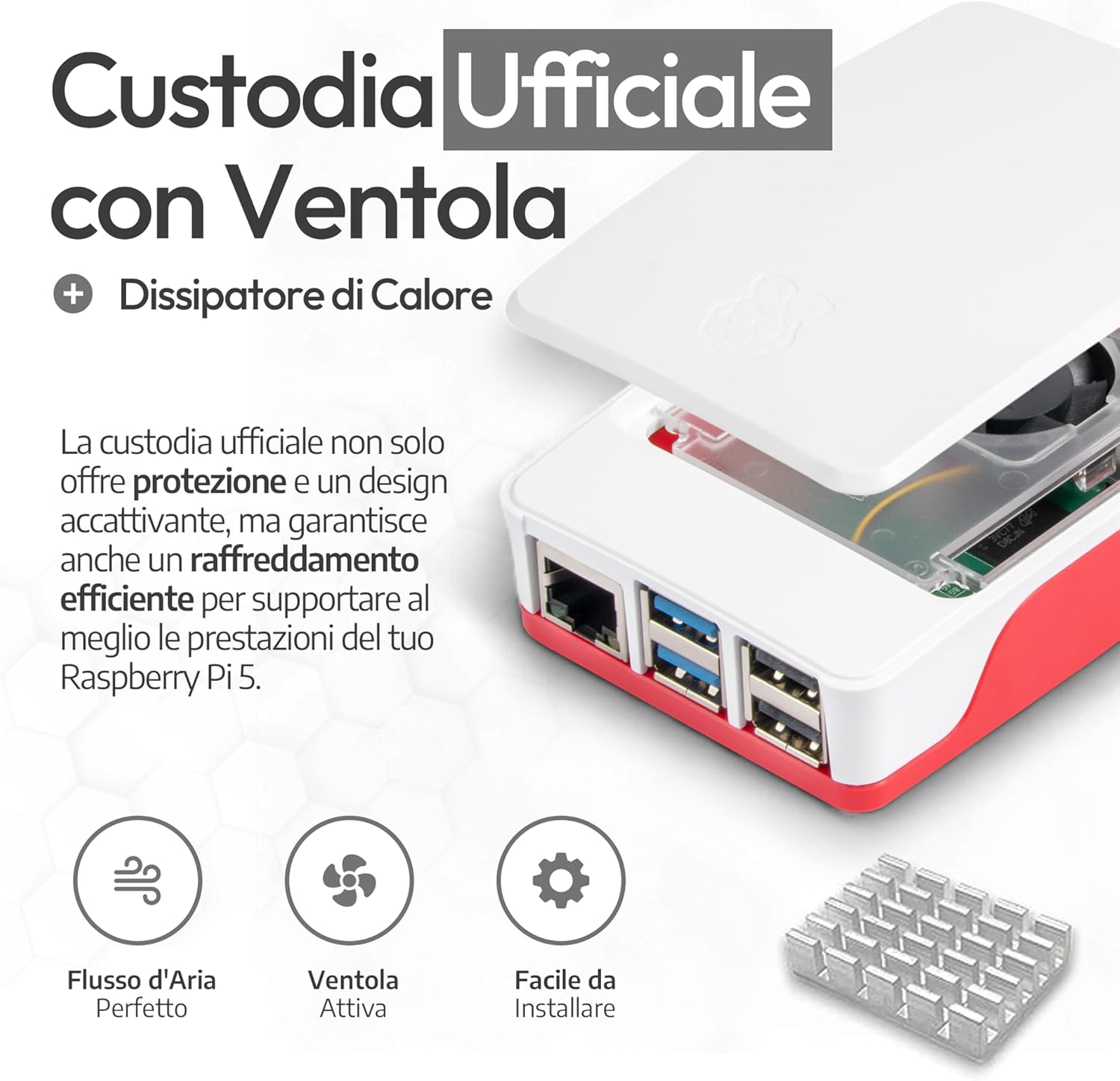 Raspberry Pi 5 4 GB Starter Kit - immagine 7