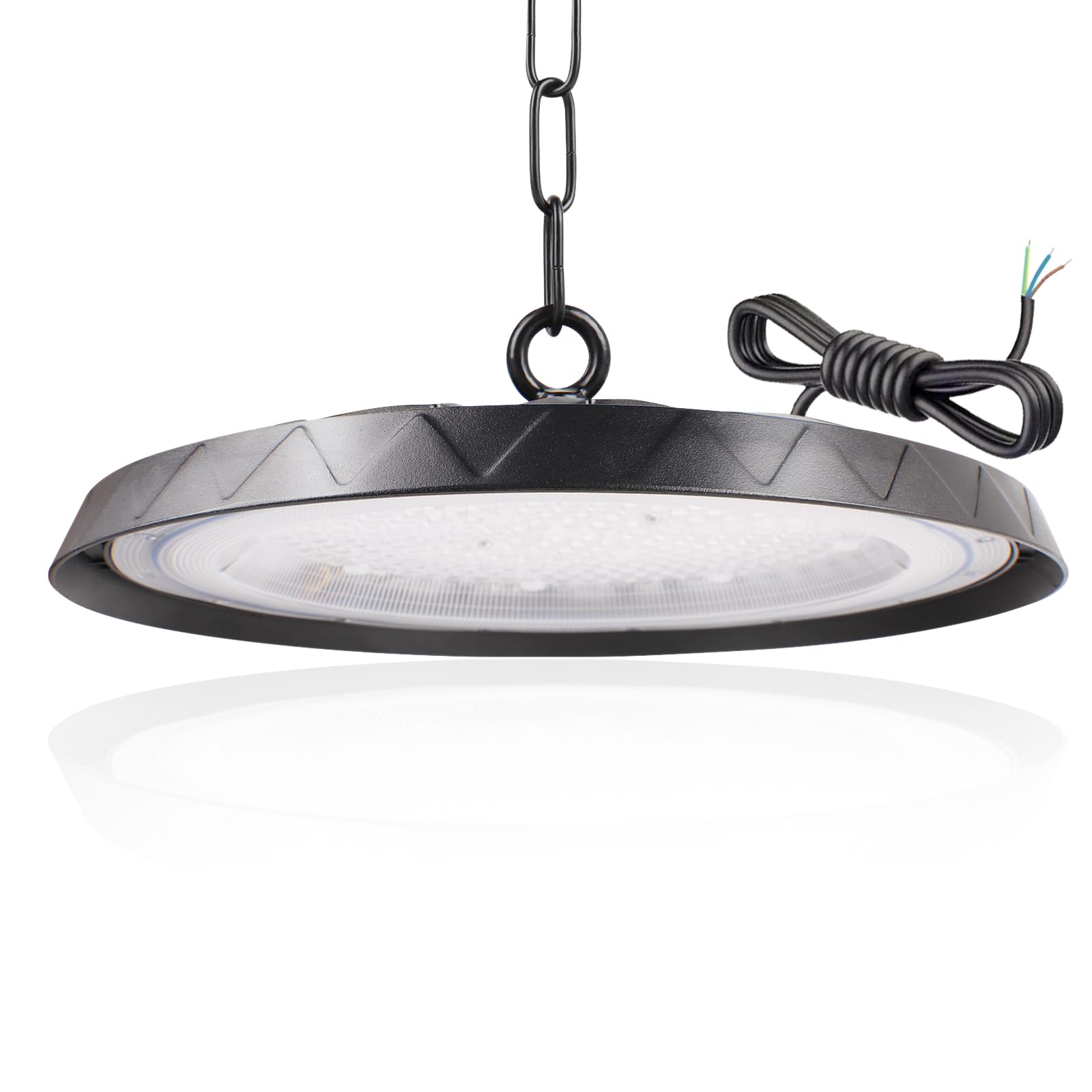 300W UFO LED High Bay Light, 30000LM, 6000K bianco freddo UFO LED officina luce, IP65 lampada impermeabile, adatto per fabbriche, garage e magazzini