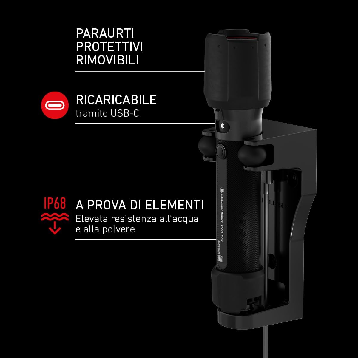 Ledlenser P7R Pro Torcia LED Ricaricabile 2000 lm - immagine 5