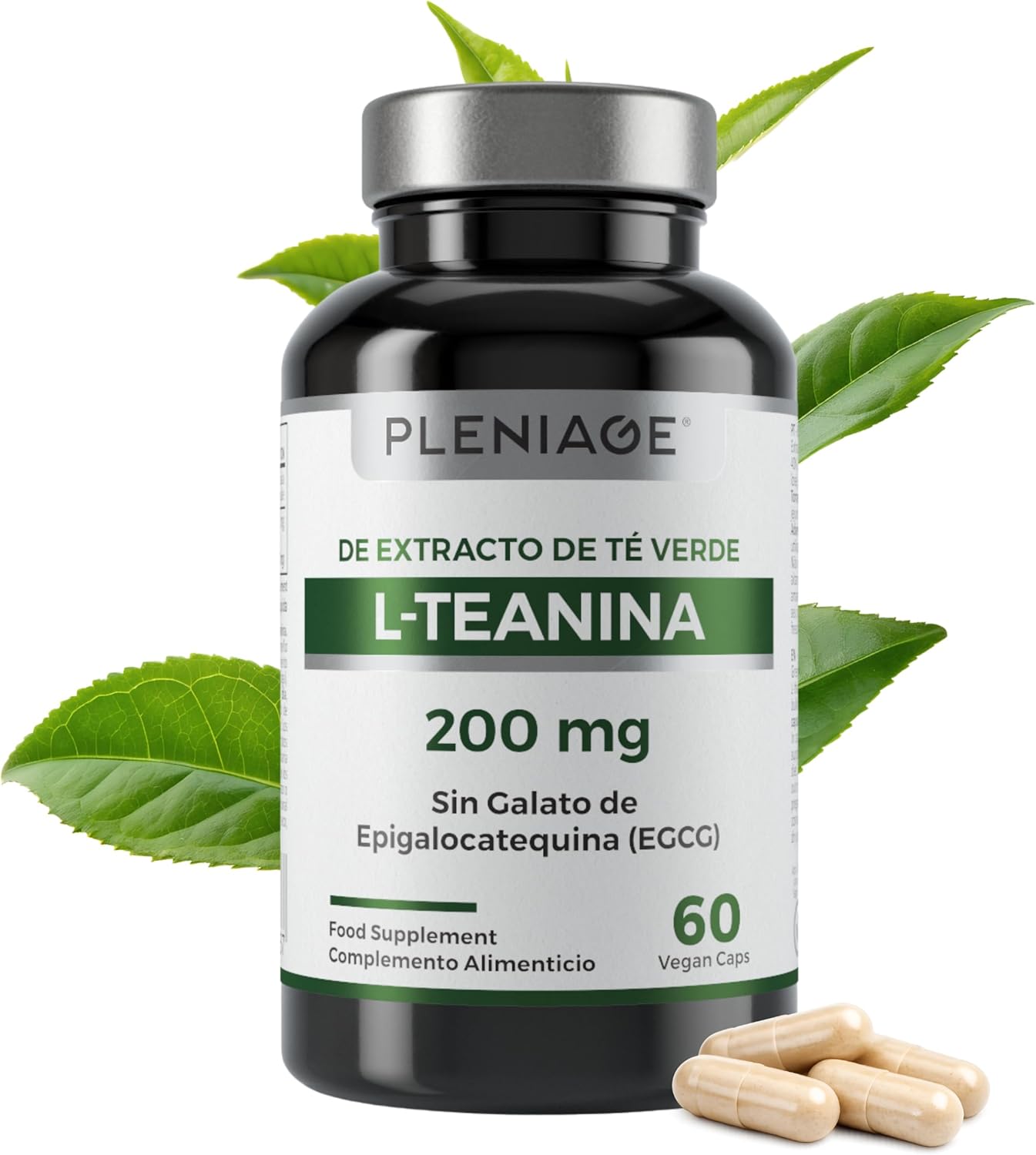 L TEANINA 200mg - Estratto di Tè Verde Vegano - immagine 1