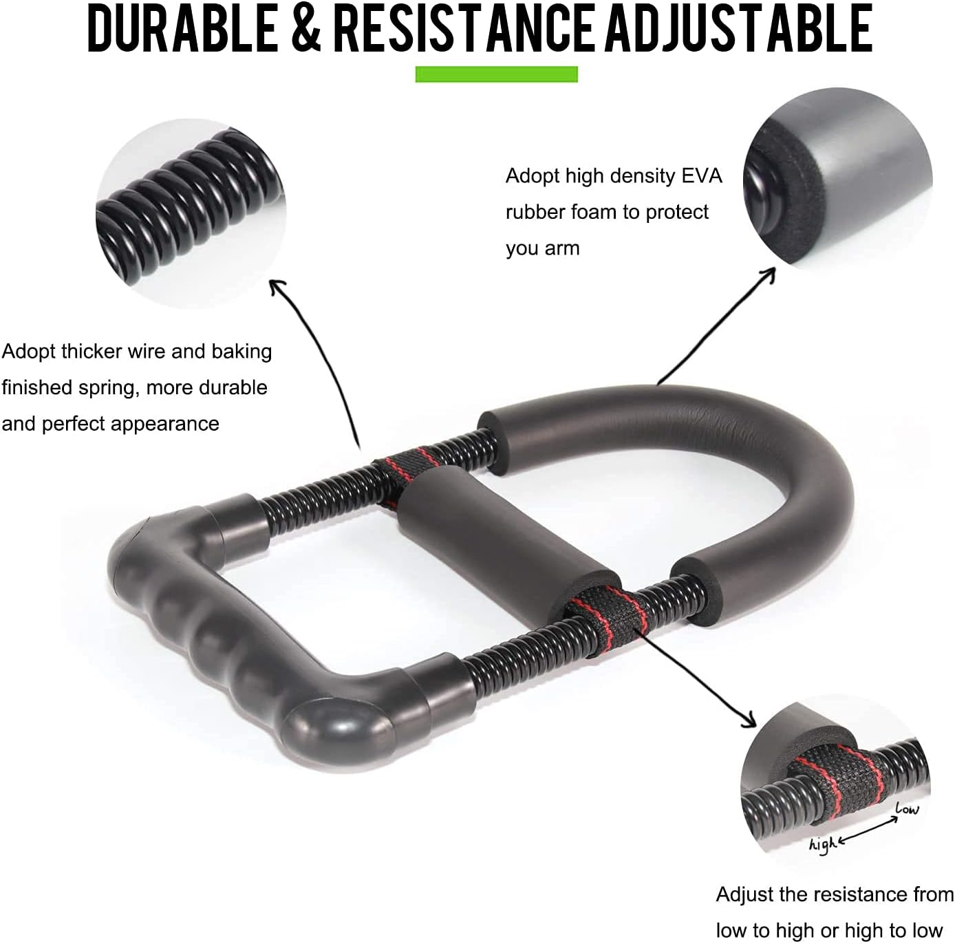 Rinforzante per Mani e Avambracci - Hand Gripper - immagine 3