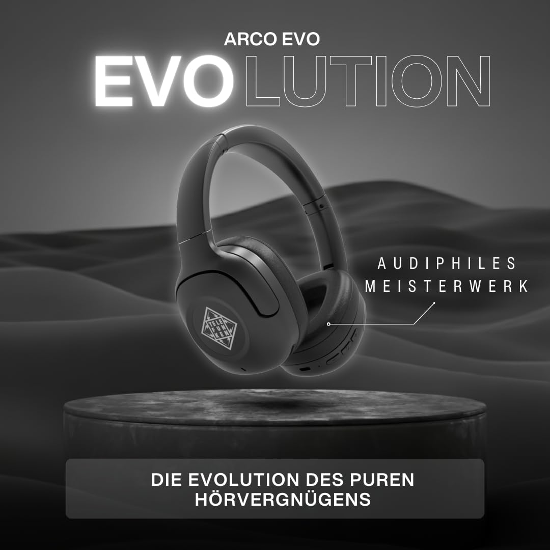 Telefunken ARCO EVO - Cuffie Over-Ear Bluetooth ANC - immagine 2