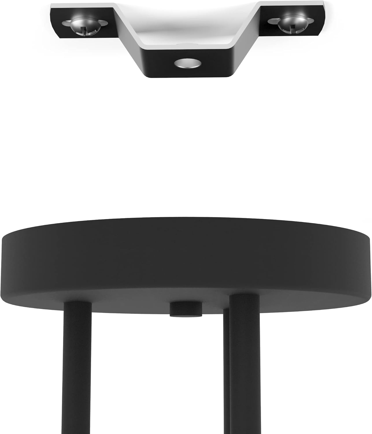 Eglo Loreto - Lampada da Parete Interni E27, Bianco e Nero - immagine 4