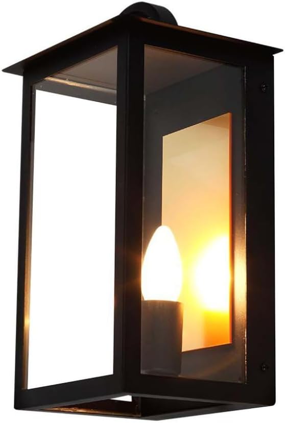 V-TAC E14 Outdoor Lamp Holder (W200*D168*H350mm) Black Body IP65