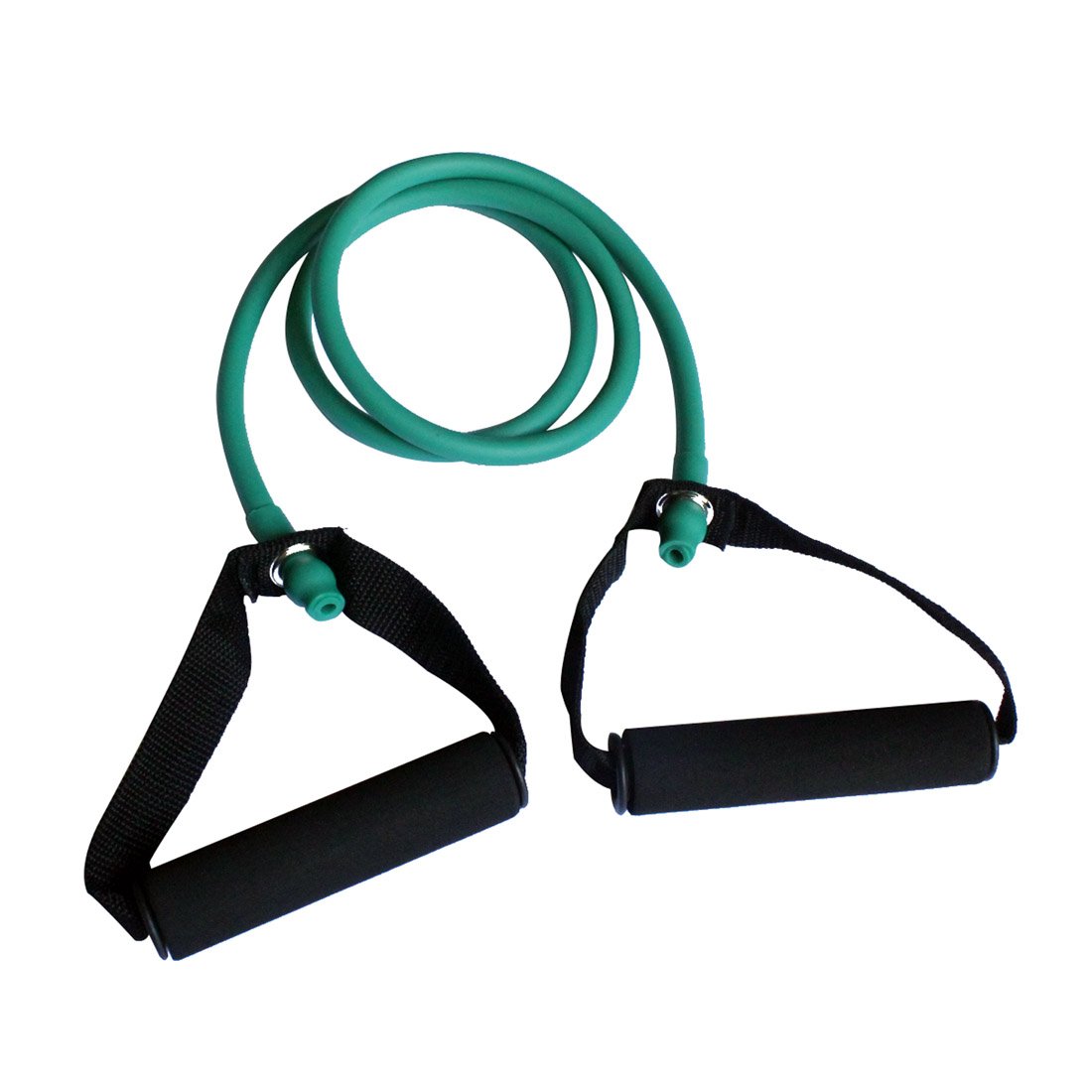 Toweter Pilates Fitness-Tube Elastica di Resistenza con Maniglie