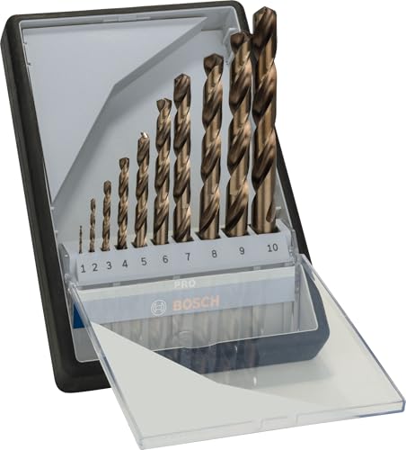 Bosch Professional Set Punte Metallo HSS-Co 10 pezzi