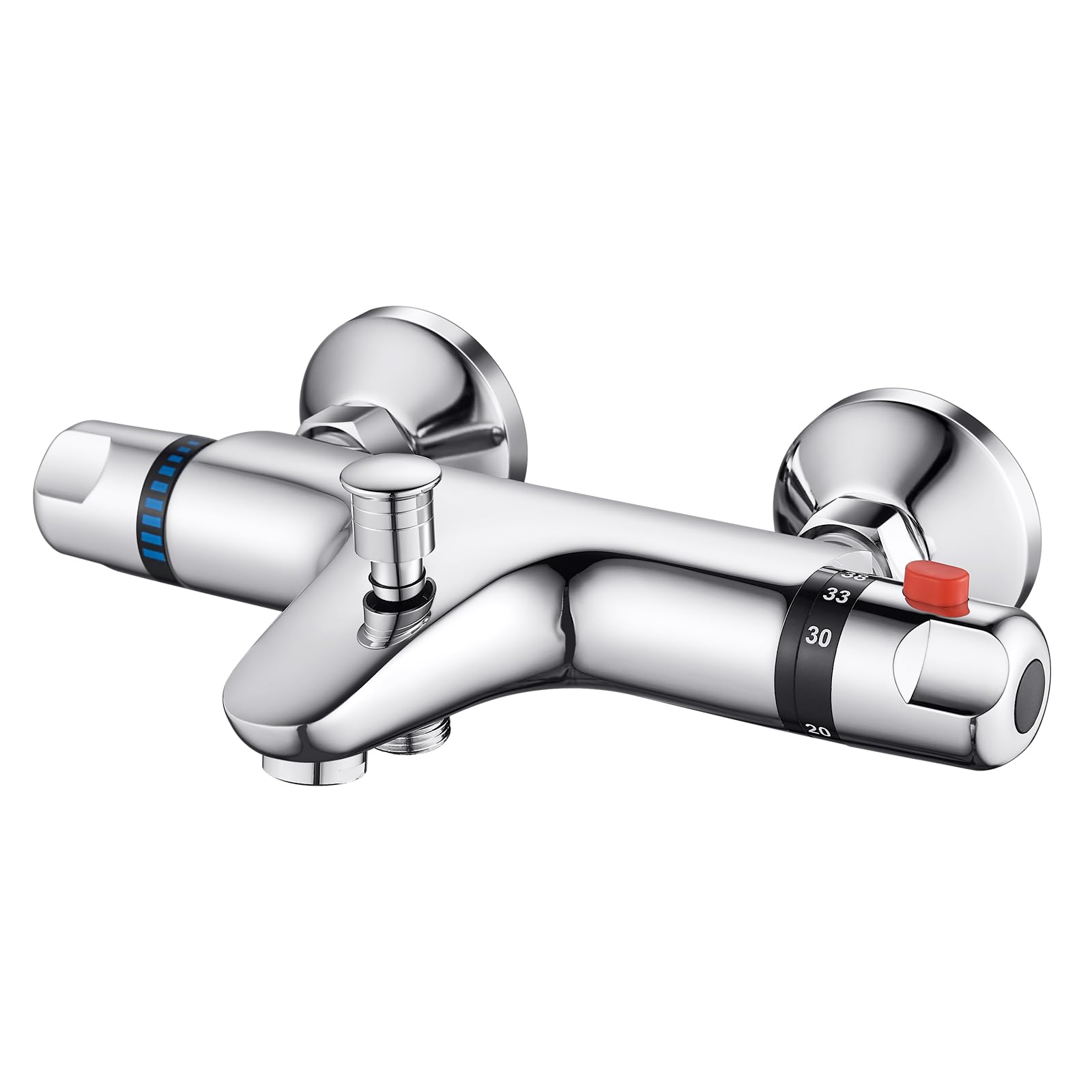 Rubinetto Termostatico per Doccia 38℃, Cromato