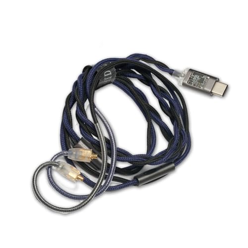 Hidizs ST2 PRO USB-C DAC Cavo auricolare digitale MMCX blu scuro