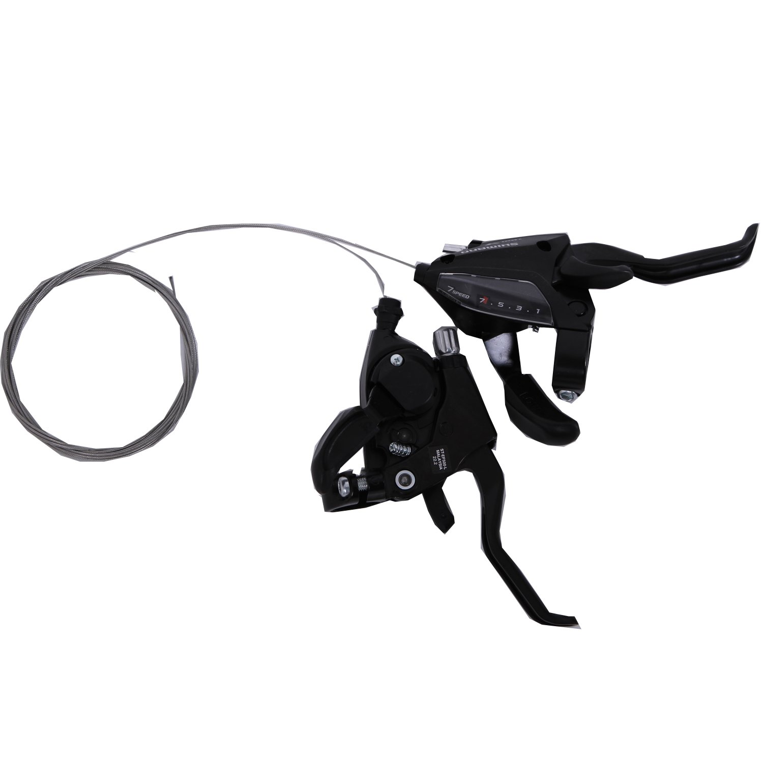 Shimano ST-EF500 3 x 7 Speed Bike Shift/Brake Lever Set by Shimano