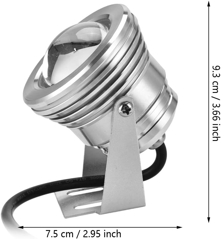 Tissting Faretti Subacquei LED RGB 12V con Telecomando - immagine 2