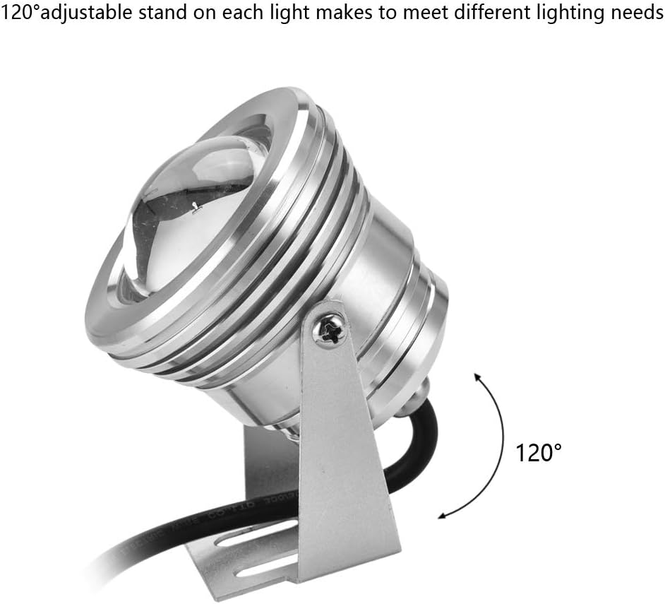 Tissting Faretti Subacquei LED RGB 12V con Telecomando - immagine 4