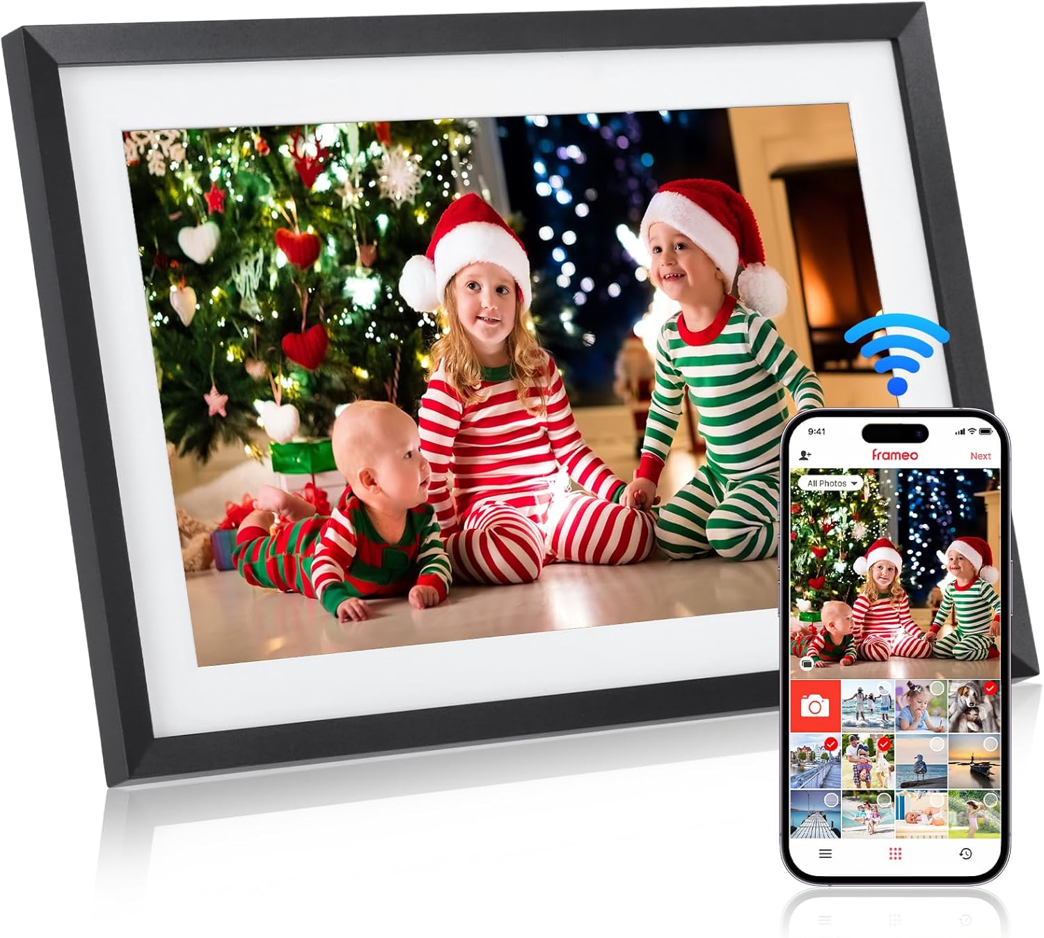 Rollei Smart Frame WiFi 107 - Cornice Digitale 10.1" 32GB - immagine 1