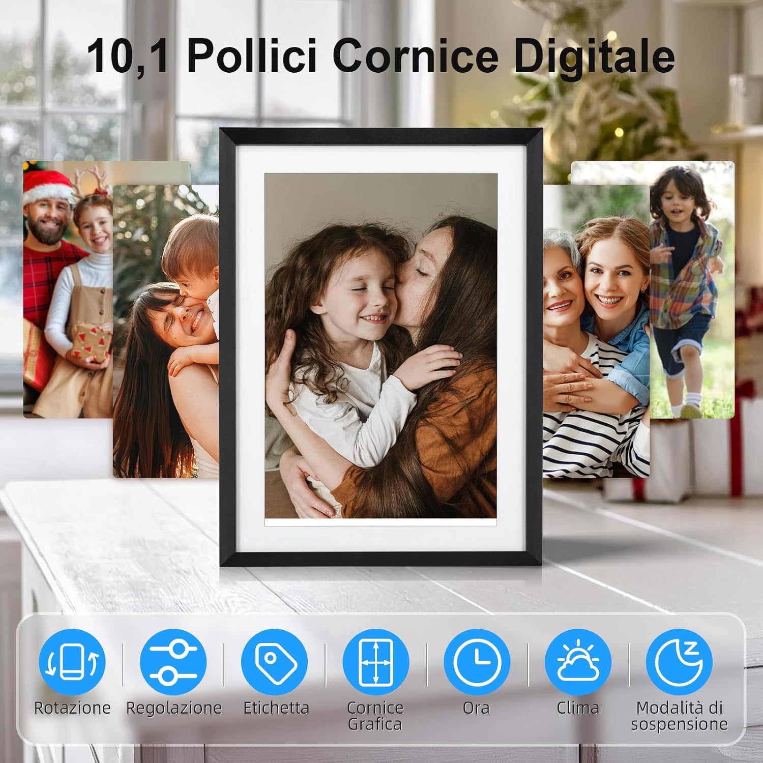 Rollei Smart Frame WiFi 107 - Cornice Digitale 10.1" 32GB - immagine 2