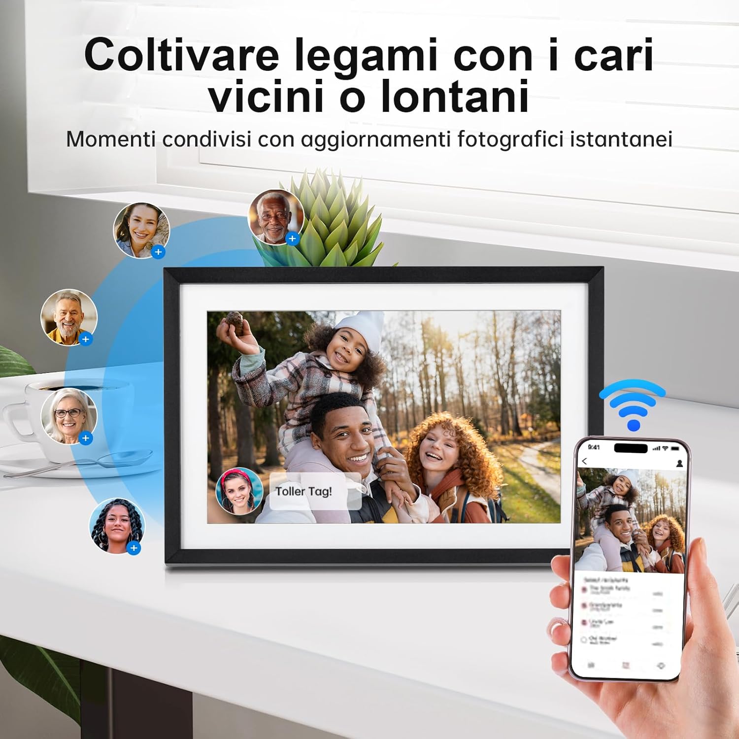 Rollei Smart Frame WiFi 107 - Cornice Digitale 10.1" 32GB - immagine 7