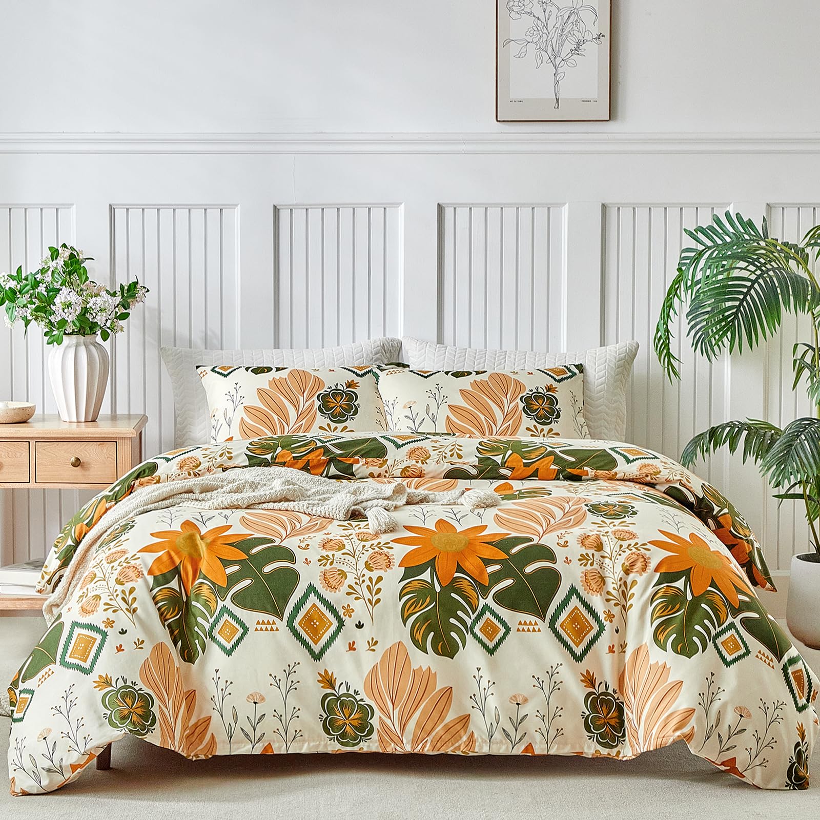 Tokokimo Set Copripiumino Matrimoniale 260x240cm Barocco