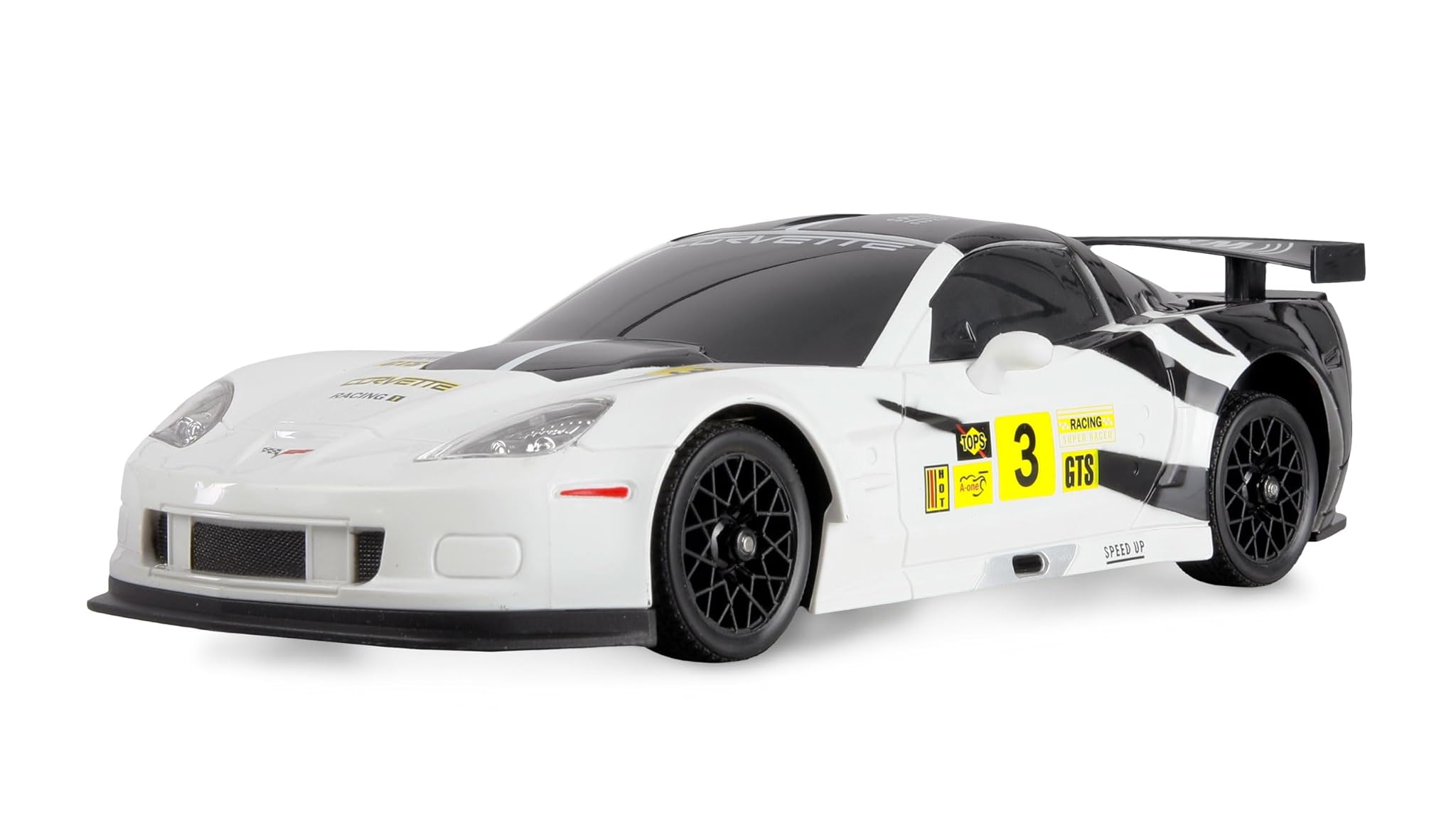 Amewi Corvette C6.R Drift Car 1:18 RTR Bianco Telecomando RC