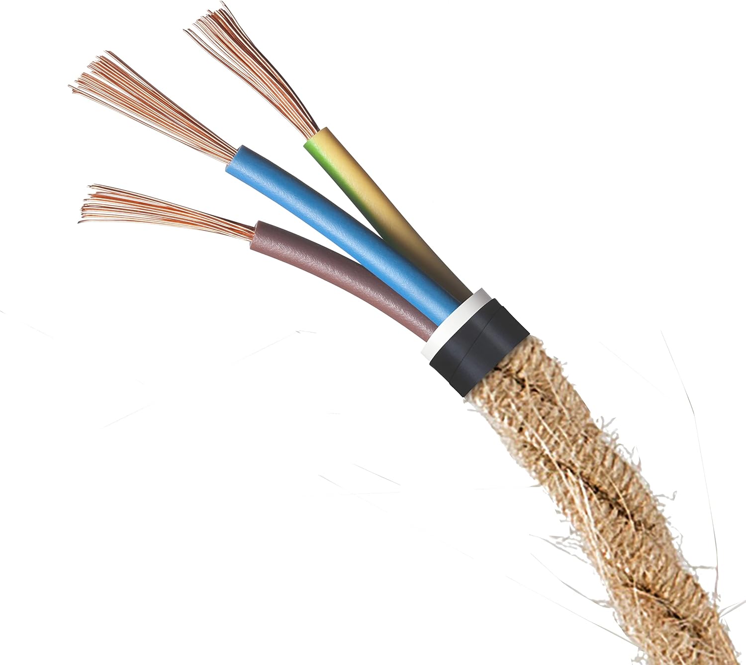 Amarcords - Cavo Elettrico Tessile Juta 20 Metri - immagine 3