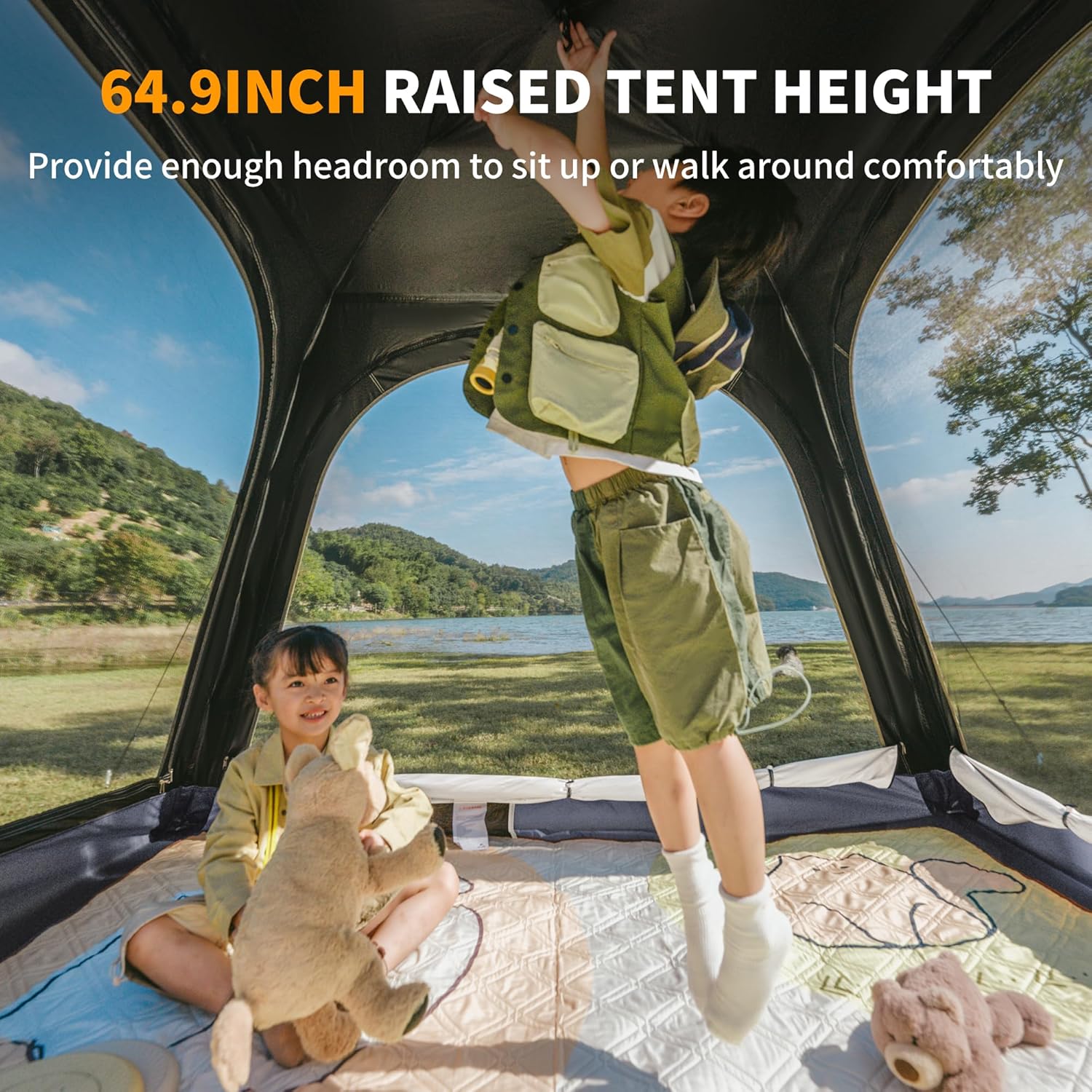 Naturehike Ango - Tenda Pop-Up Automatica per 3 Persone - immagine 6