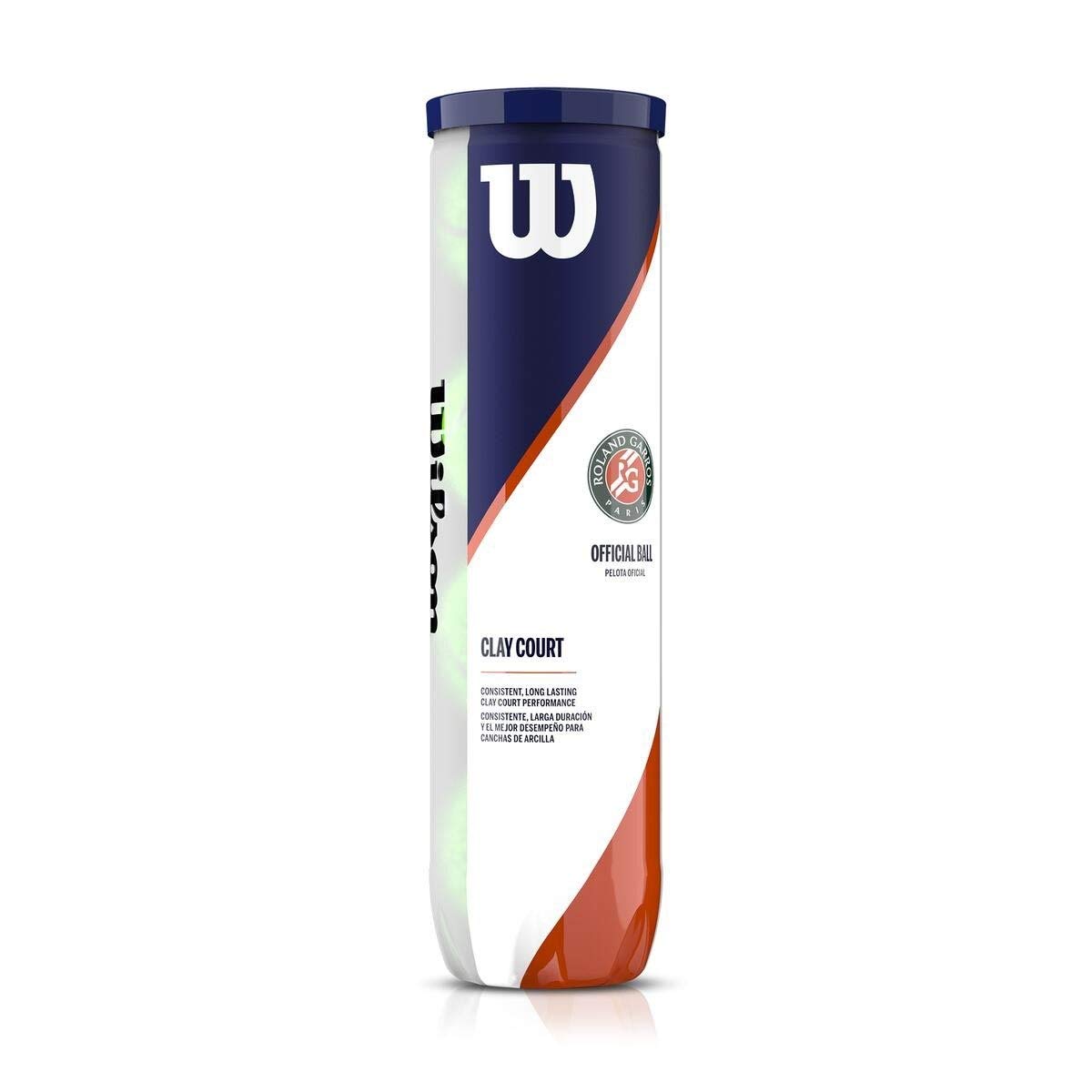 Wilson 18x 4 Palline Roland Garros per campo in terra battuta