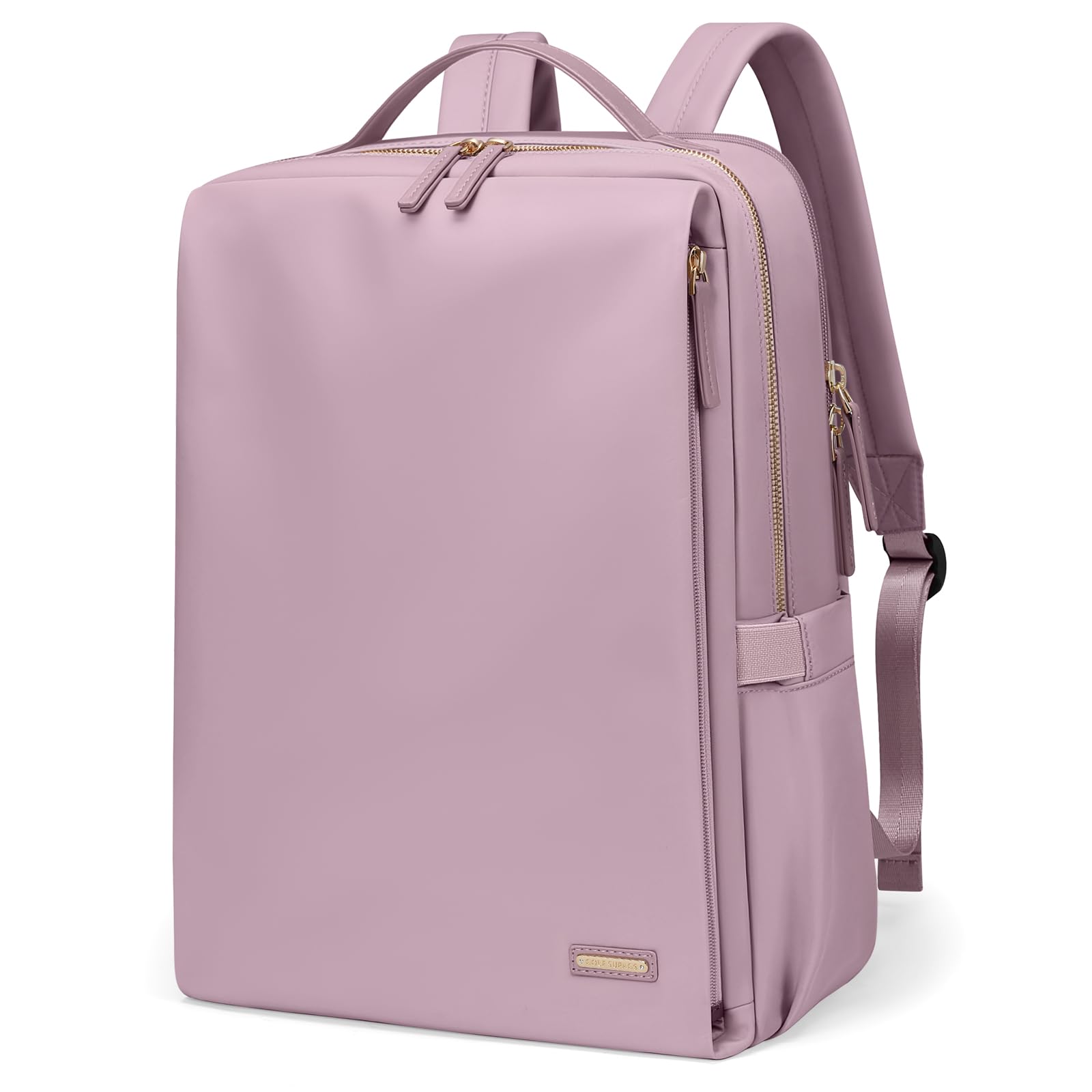 Zaino Laptop Donna 14 Pollici, Viola Rosato