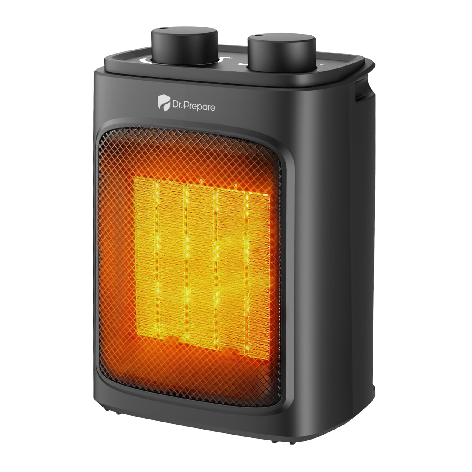 Dr.prepare Stufetta Elettrica 1500W Ceramica Portatile