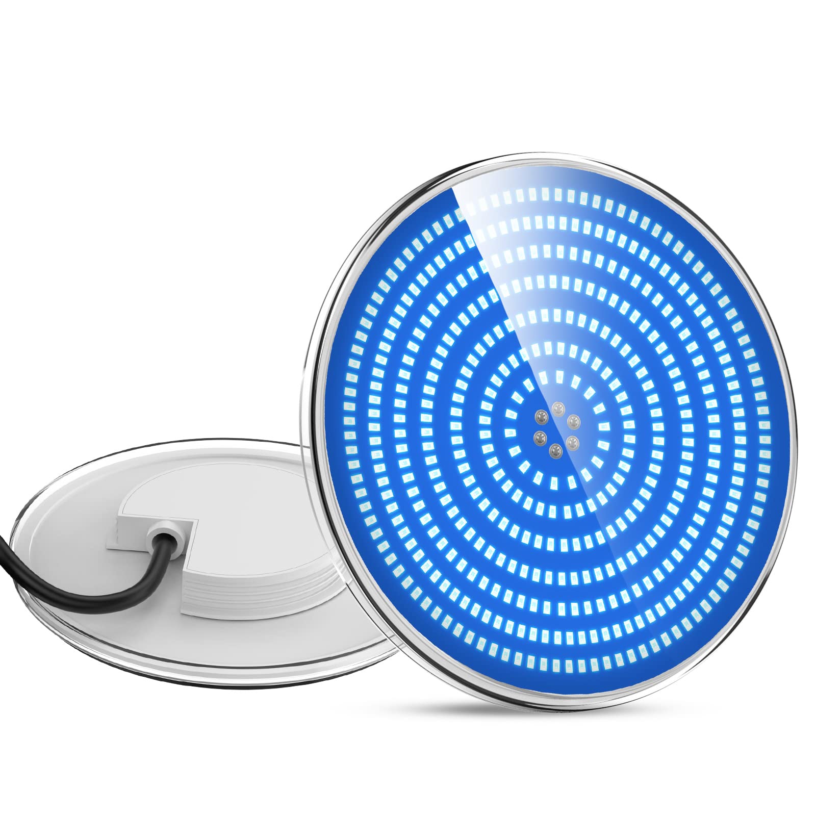 Lylmle Luce Piscina LED PAR56 Riempito di Resina, Blu