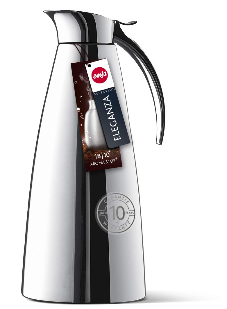 Addis Emsa Eleganza Brocca thermos in acciaio INOX 1 l