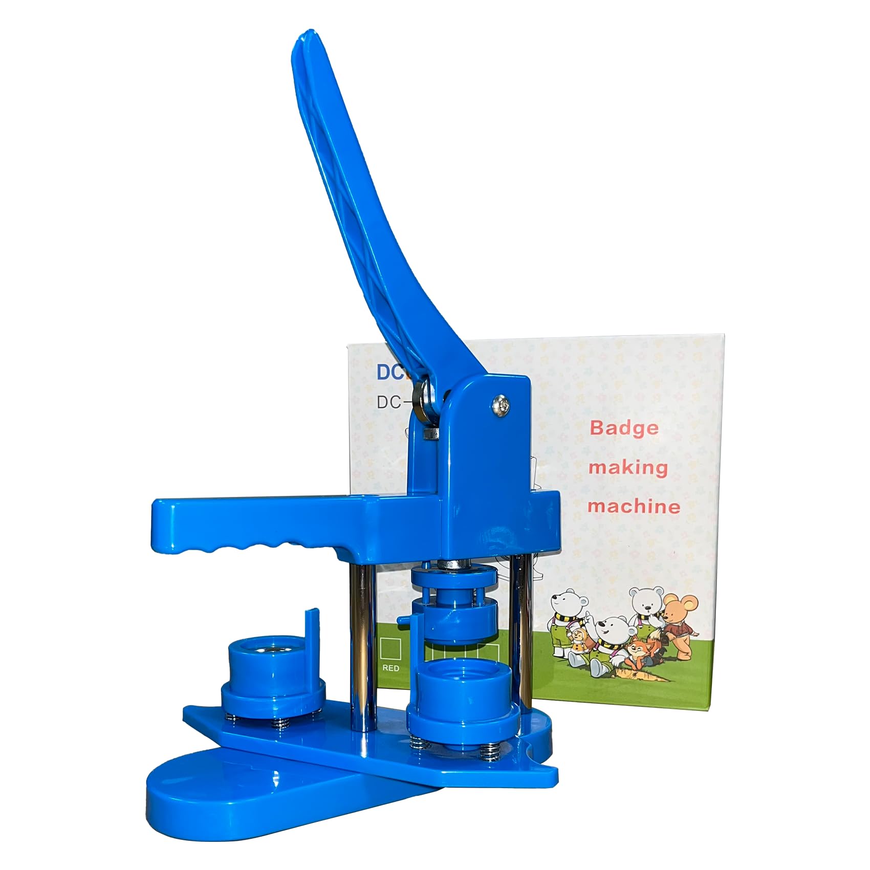 Mr.r Macchina per Badge Button da 58mm, Blu