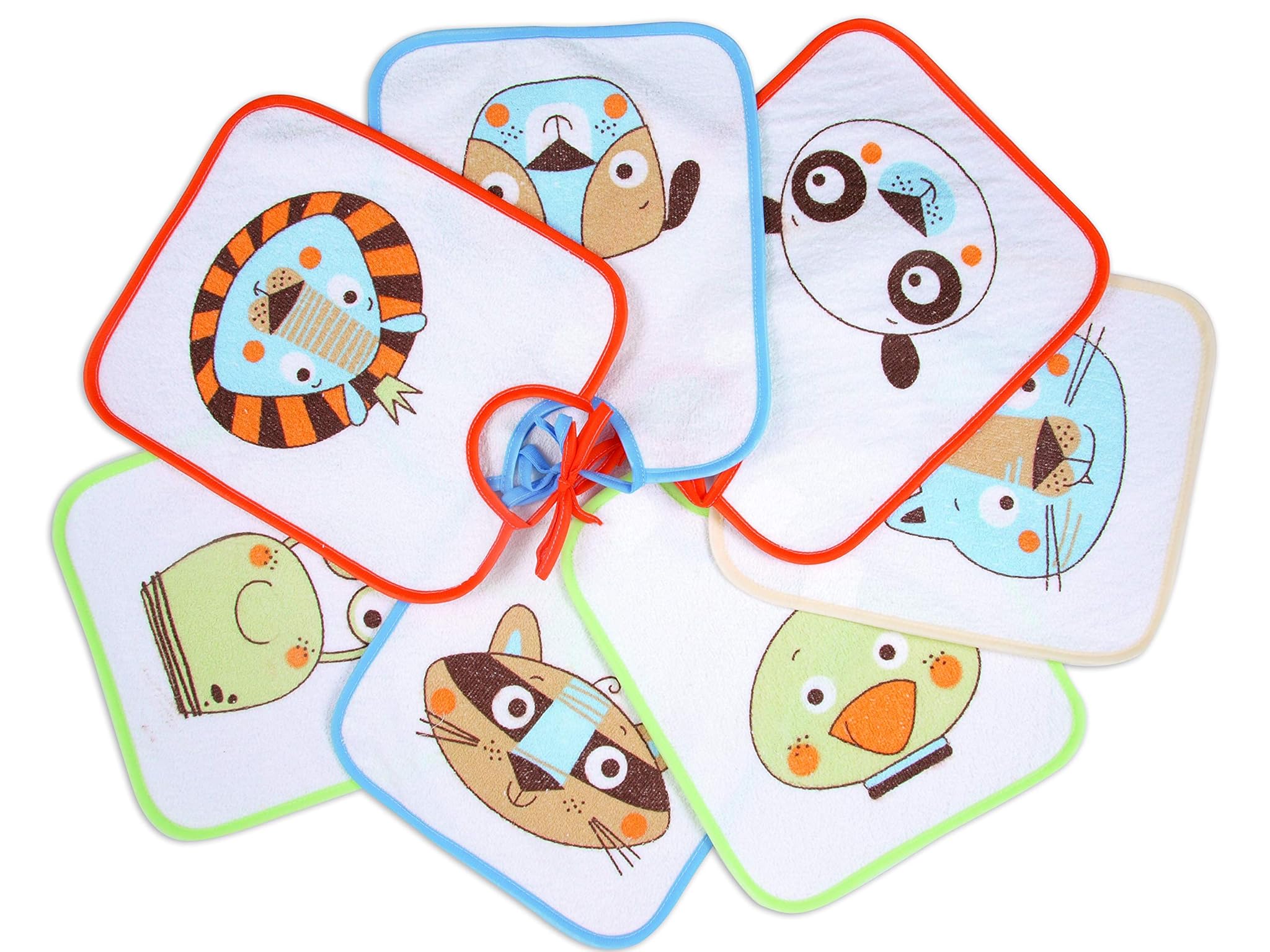 Ti Tin Confezione 7 Bavaglini Impermeabili 23x27 cm