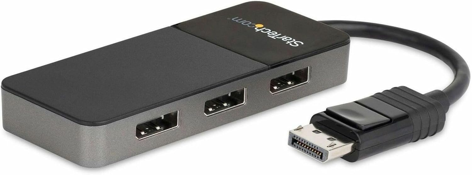 Startech.com Hub MST DisplayPort a 3 Porte - immagine 1